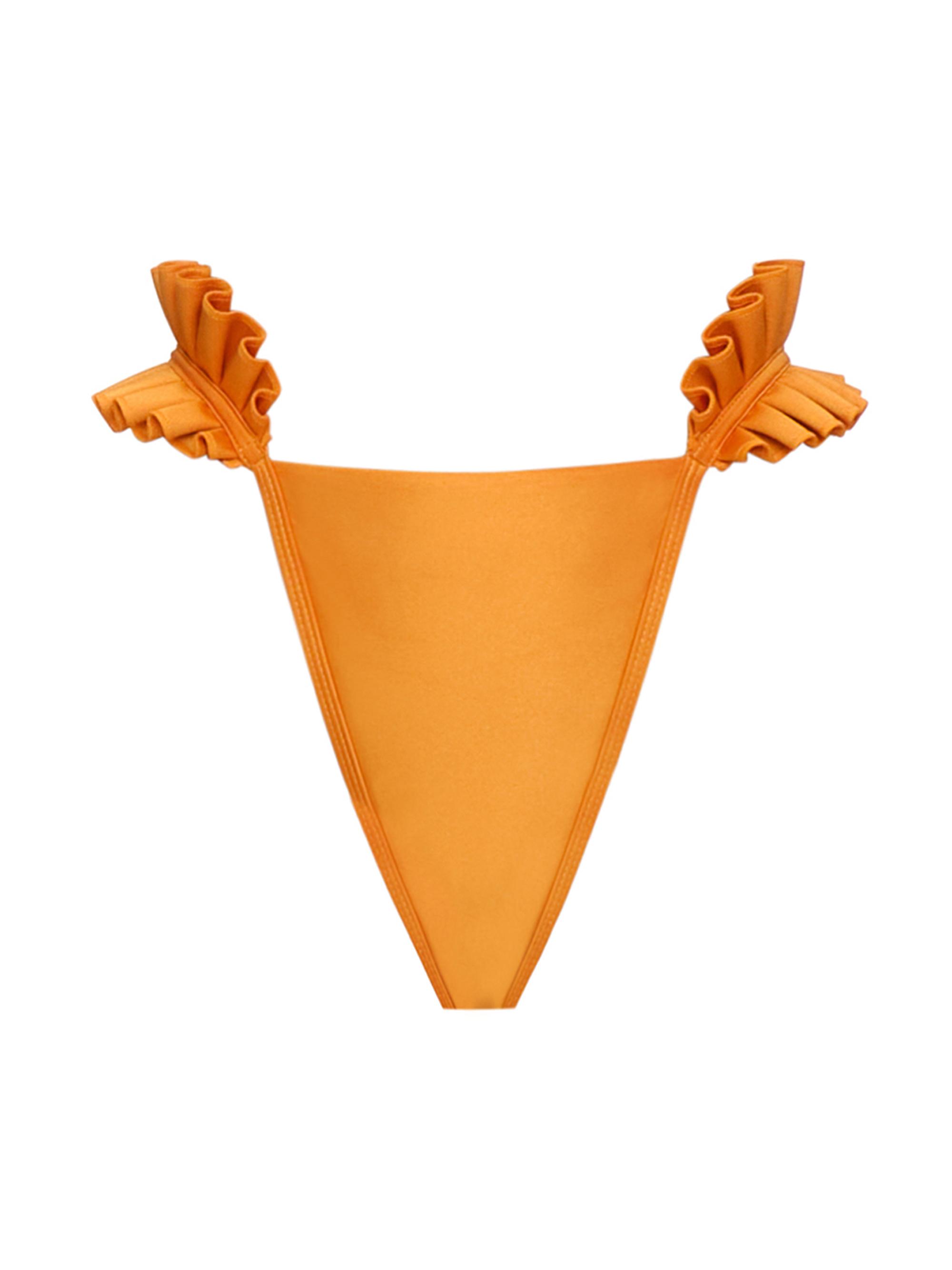 Andrea Iyamah Women's Mulan Bikini Bottom - Sunset Gold