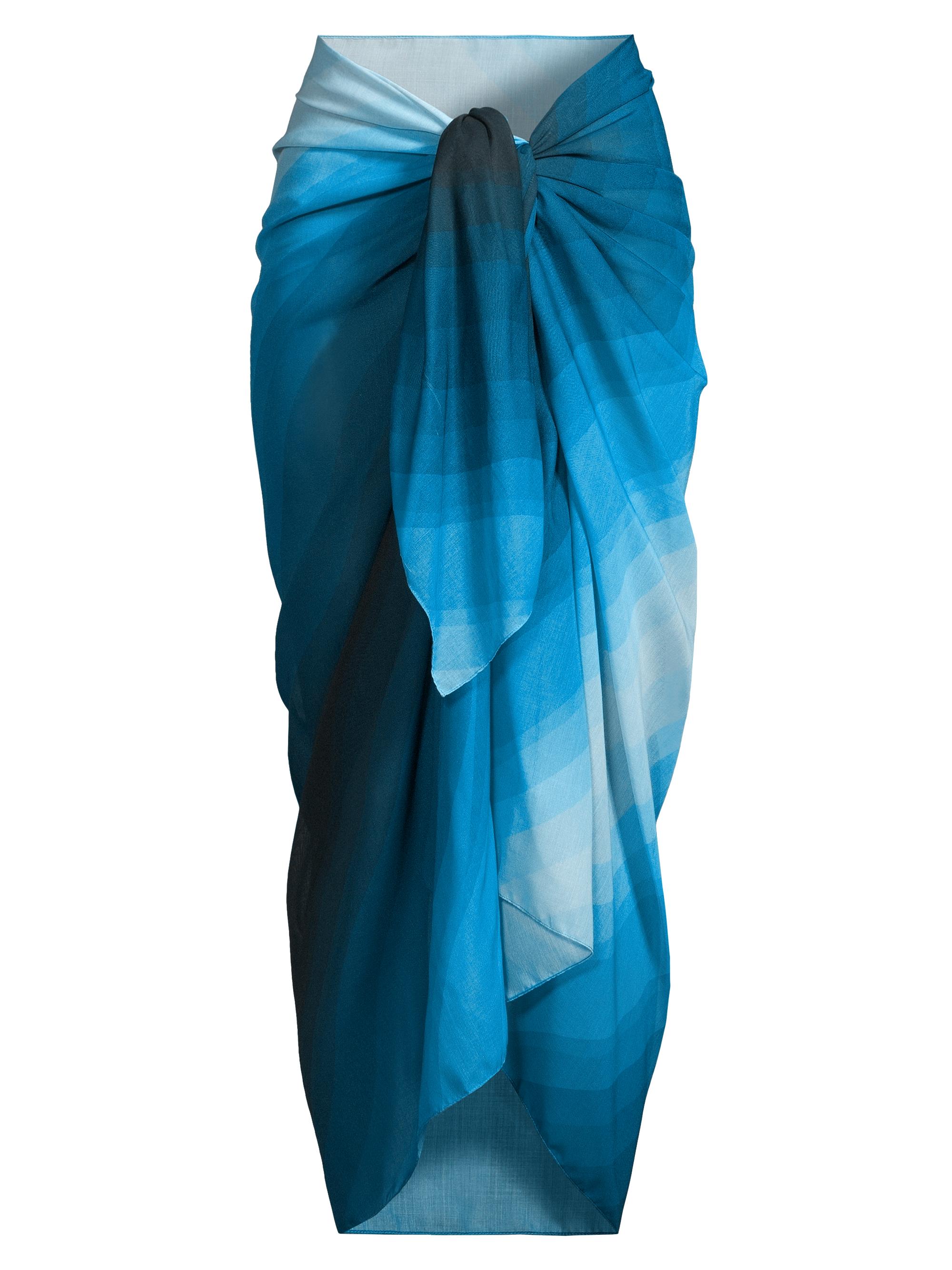 Cala de la Cruz Women's Paradiso Luana Ombré Sarong - Groove Azul