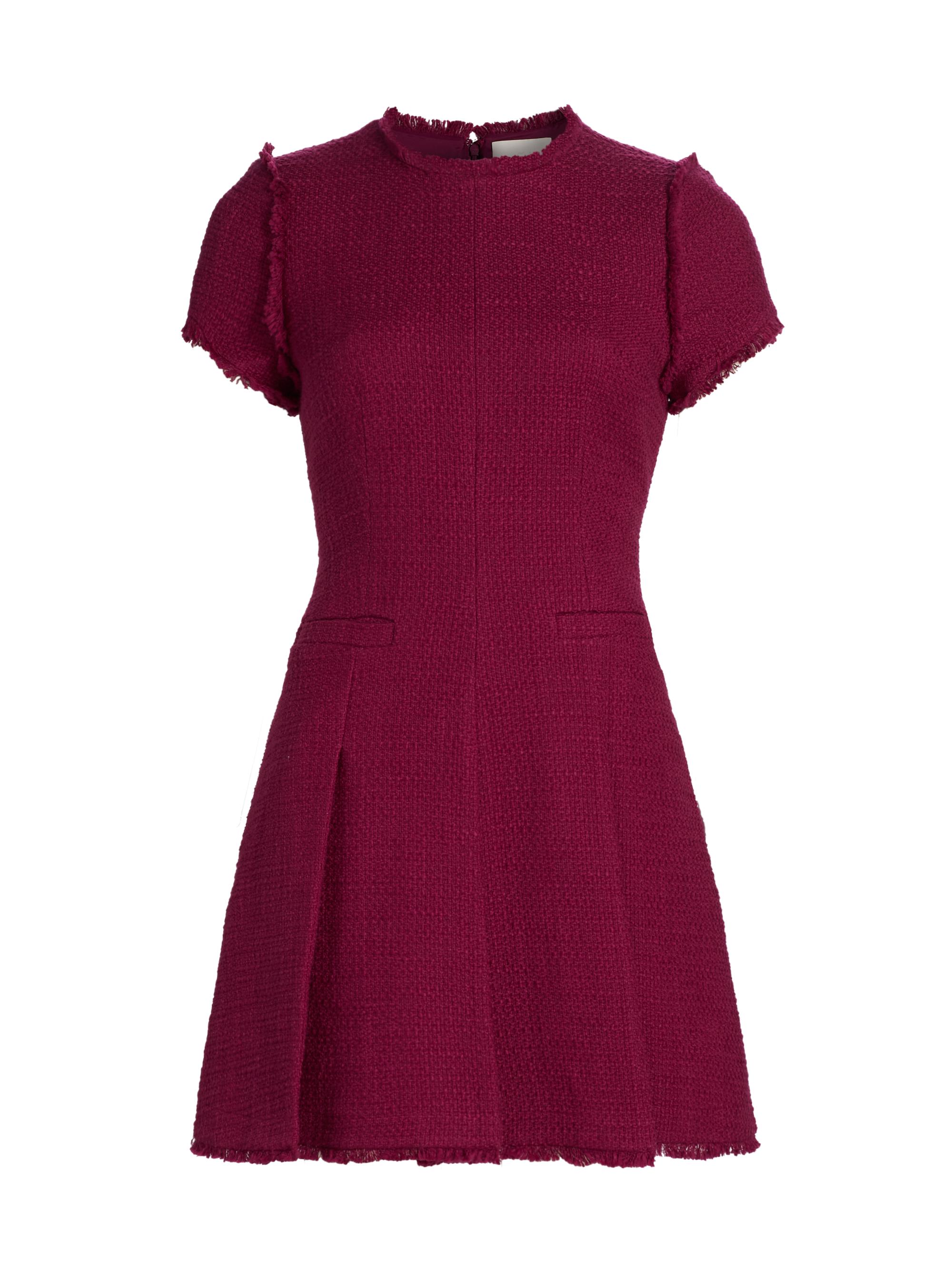 Cinq à Sept Nova Cotton Tweed Minidress | Saks Fifth Avenue