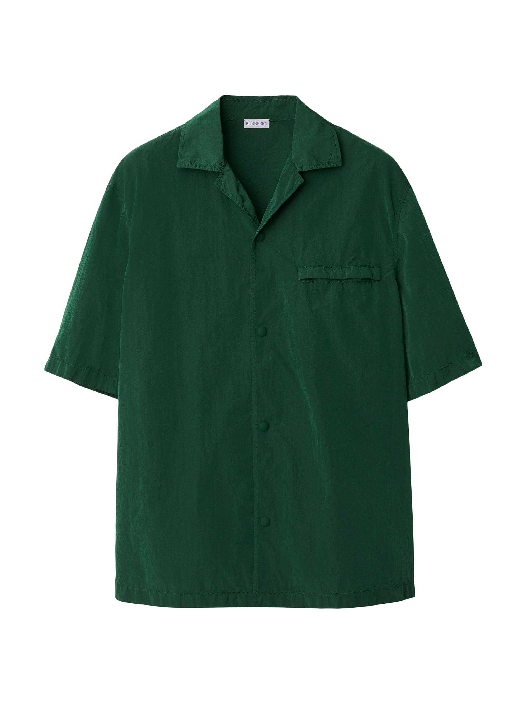 Burberry Men's Button-Front Camp Shirt - Ivy