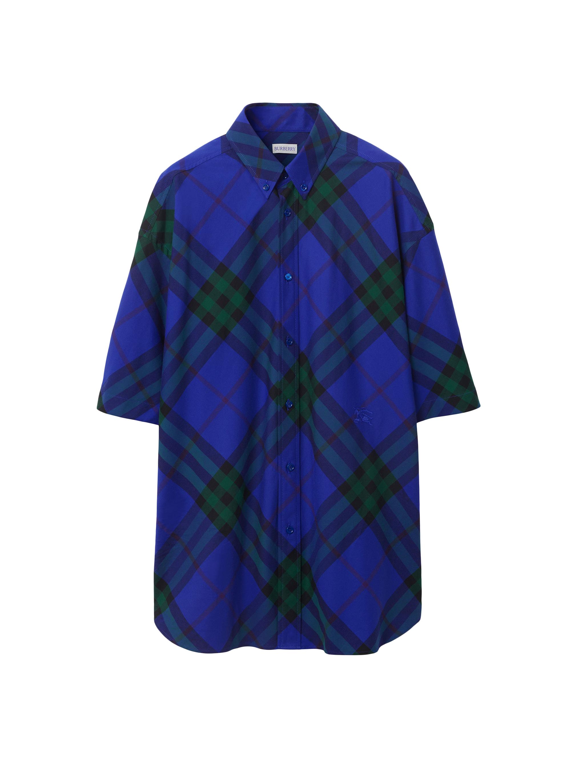 Burberry Check Cotton Button-Down Shirt | Saks Fifth Avenue