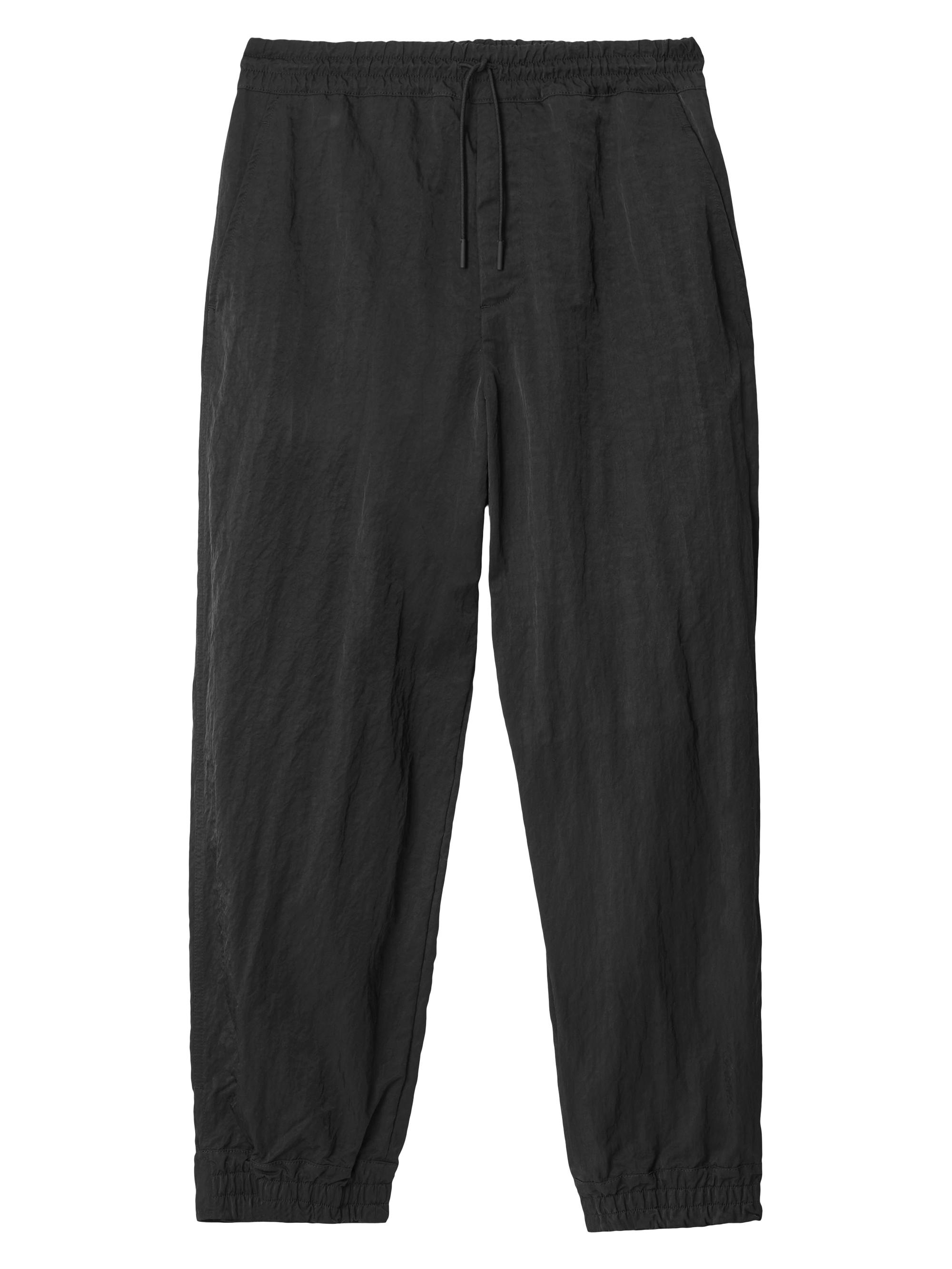 Burberry Men's Mid-Rise Drawstring Sweatpants - Black