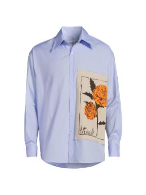 S.S.Daley Green Print Shirt