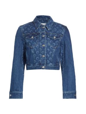 MARINE SERRE - Monogram Denim Jacket