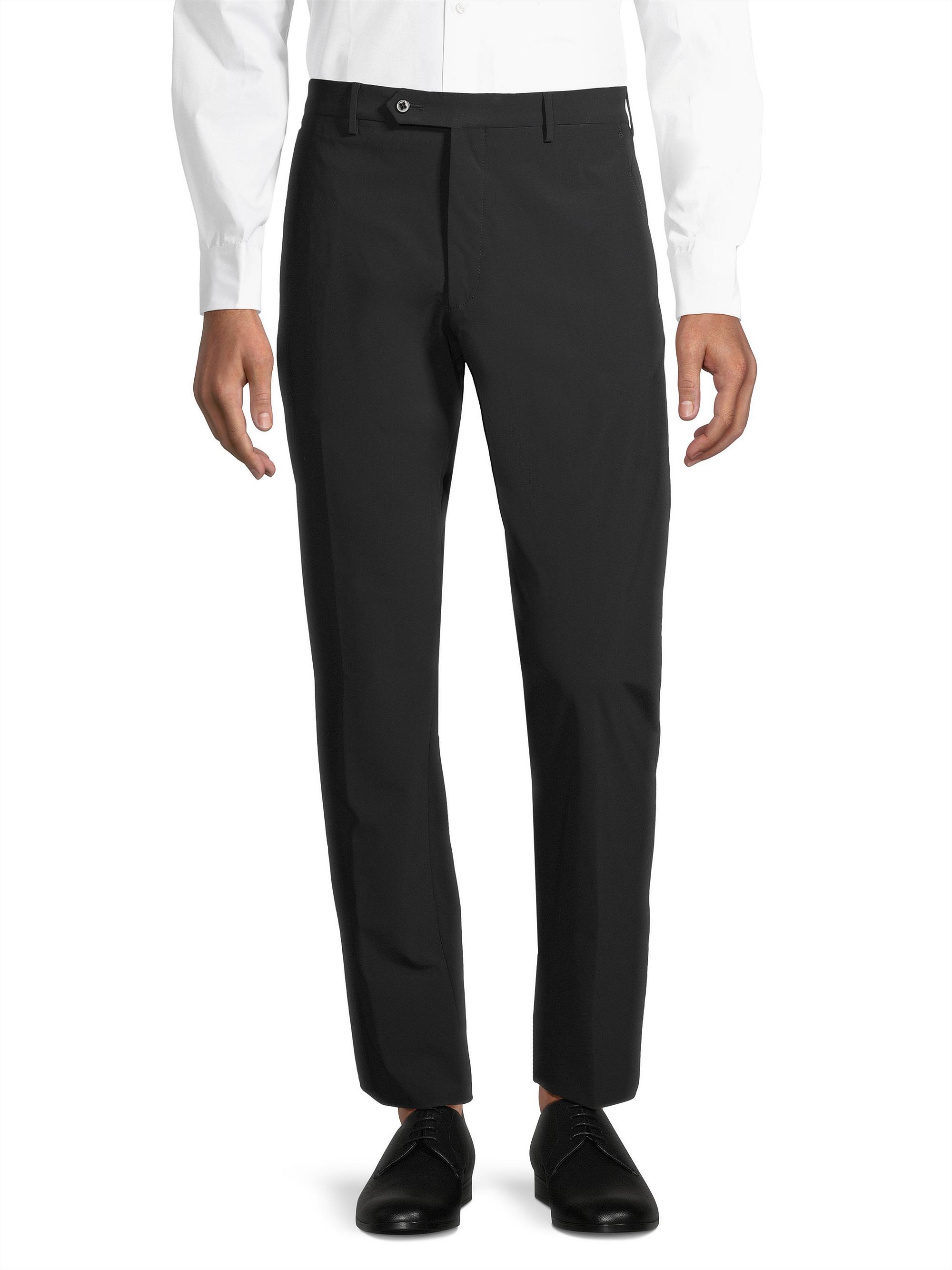 Zanella Noah Flat-Front Pants | Saks Fifth Avenue