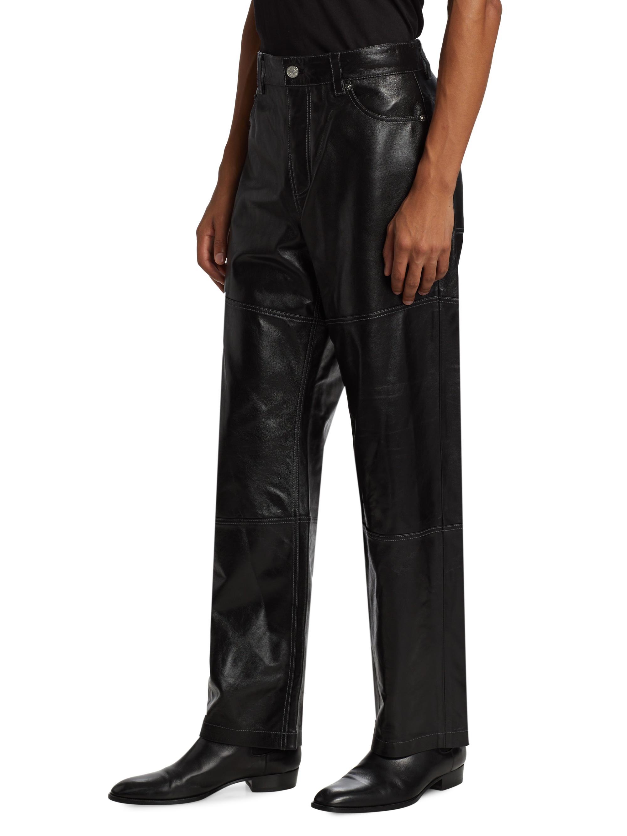 Frame Leather Pants | Saks Fifth Avenue