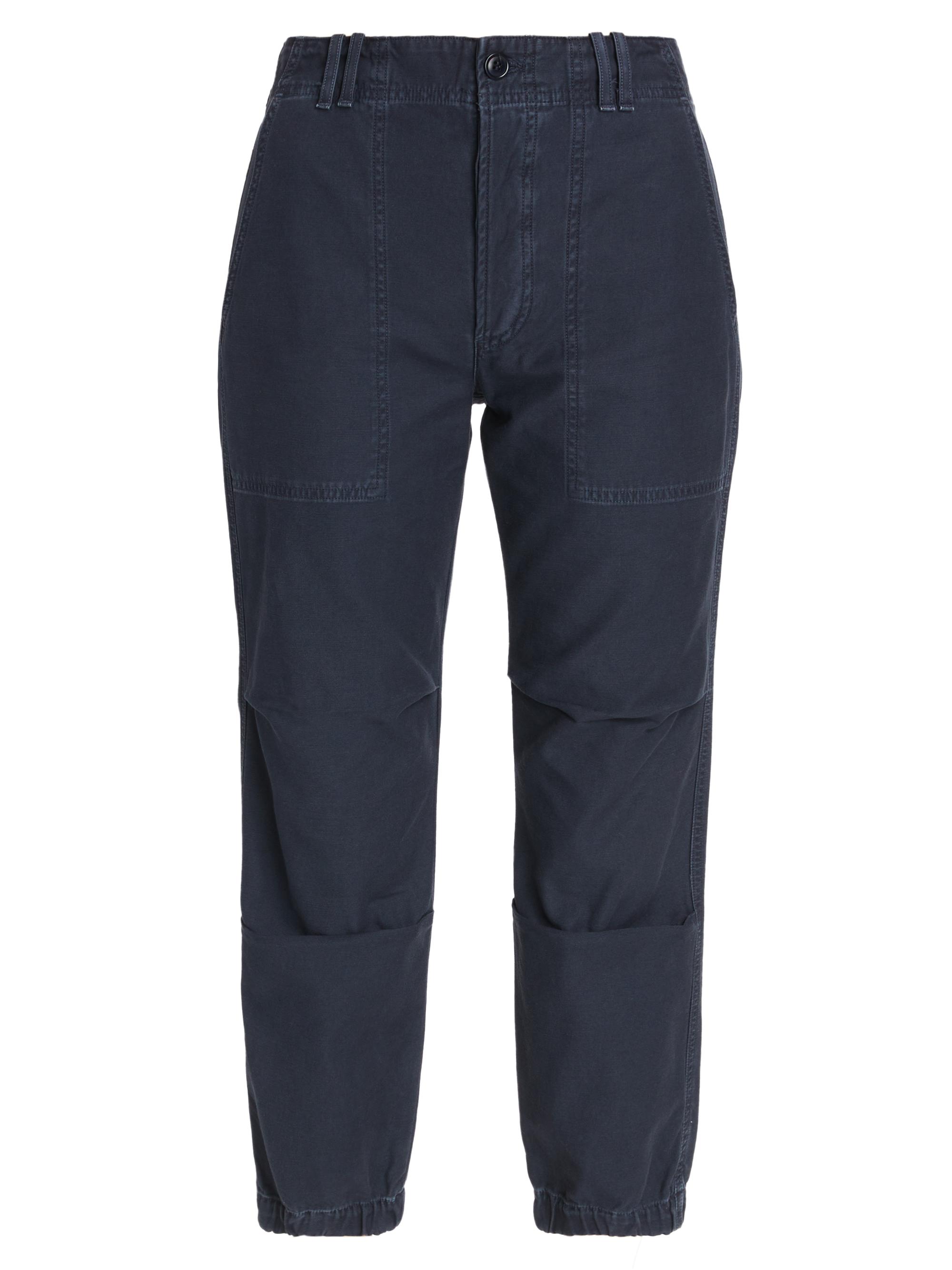 Citizens of Humanity Women's Agni Crop Utility Trousers - Washed Marine