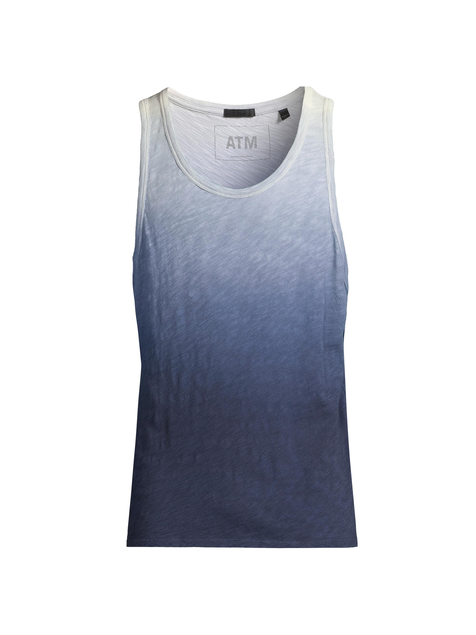 ATM Anthony Thomas Melillo Men's Ombré Cotton Tank Top - Salt Grey Ombre