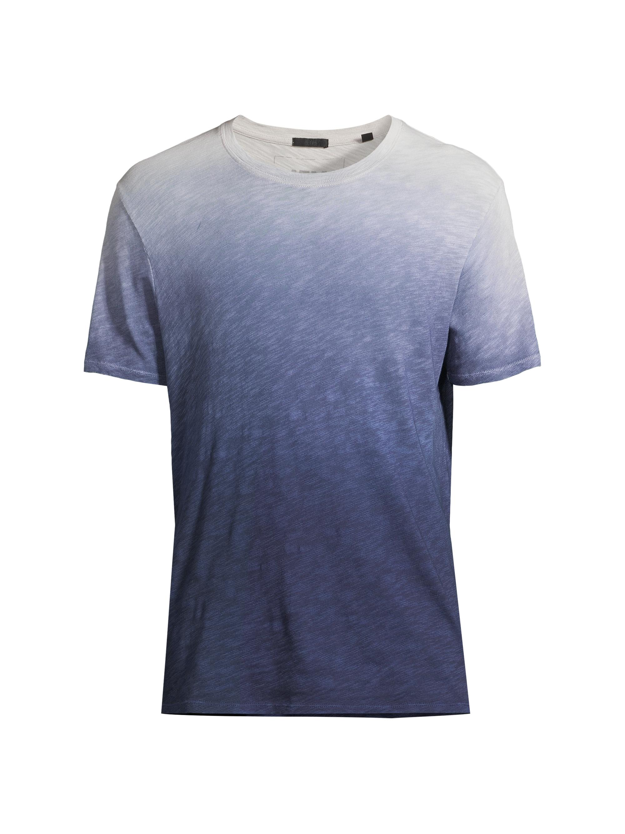 ATM Anthony Thomas Melillo Men's Ombré Cotton Crewneck T-Shirt - Salt Grey Ombre