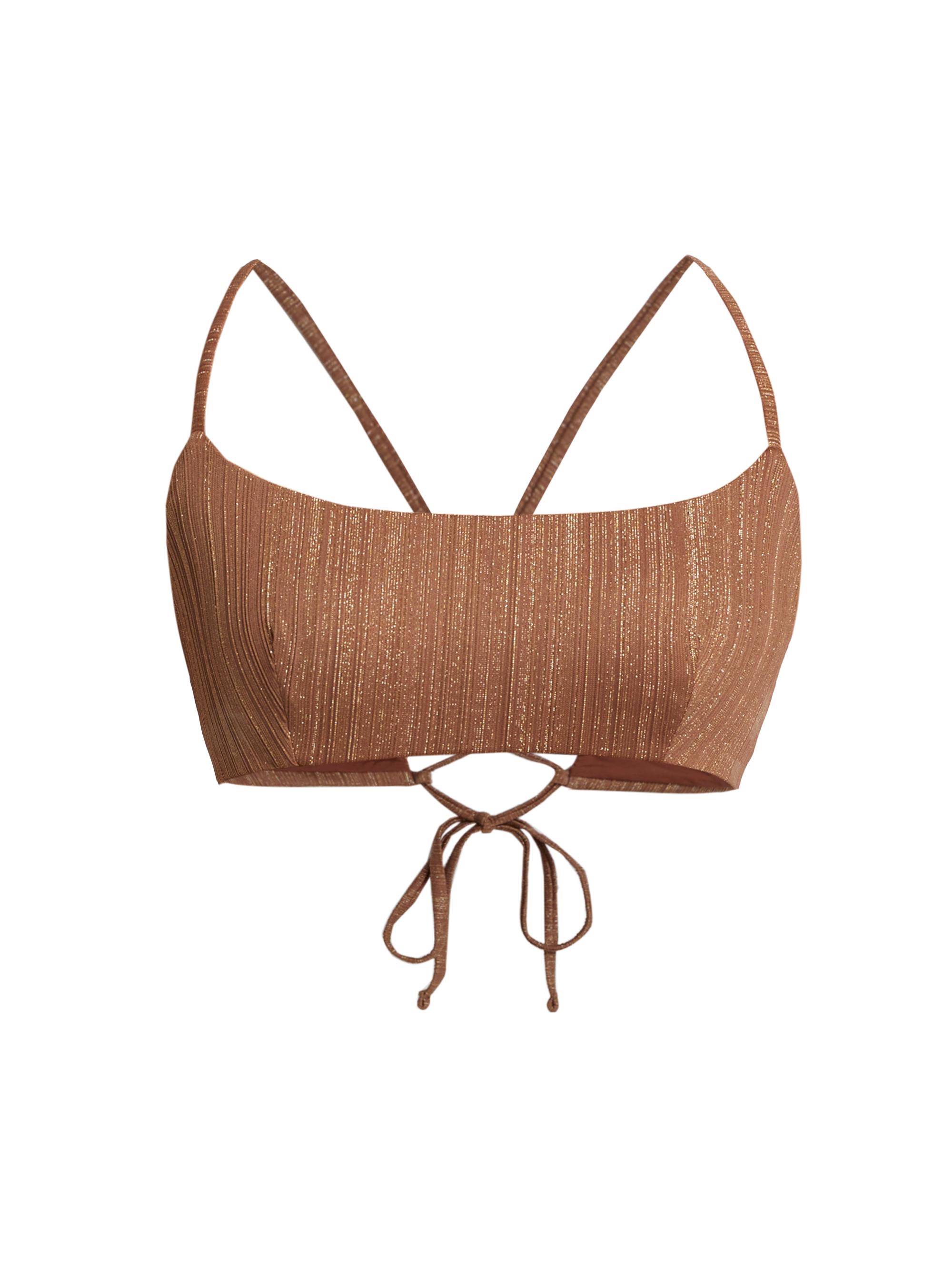 Andie Swim Women's Fiji Bikini Top - Latte