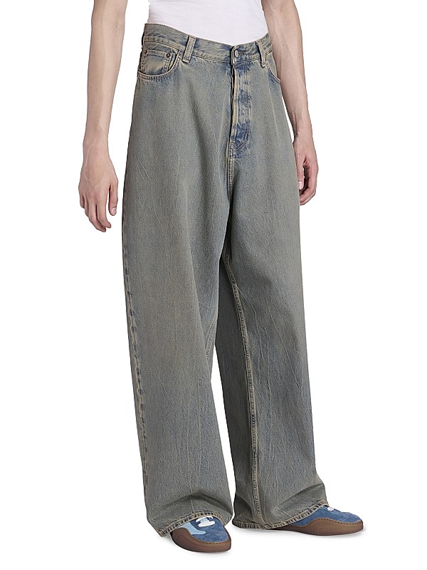 Shop Acne Studios 2021 Wide-Leg Jeans | Saks Fifth Avenue Shop Acne Studios 2021 Wide-Leg Jeans | Saks Fifth Avenue