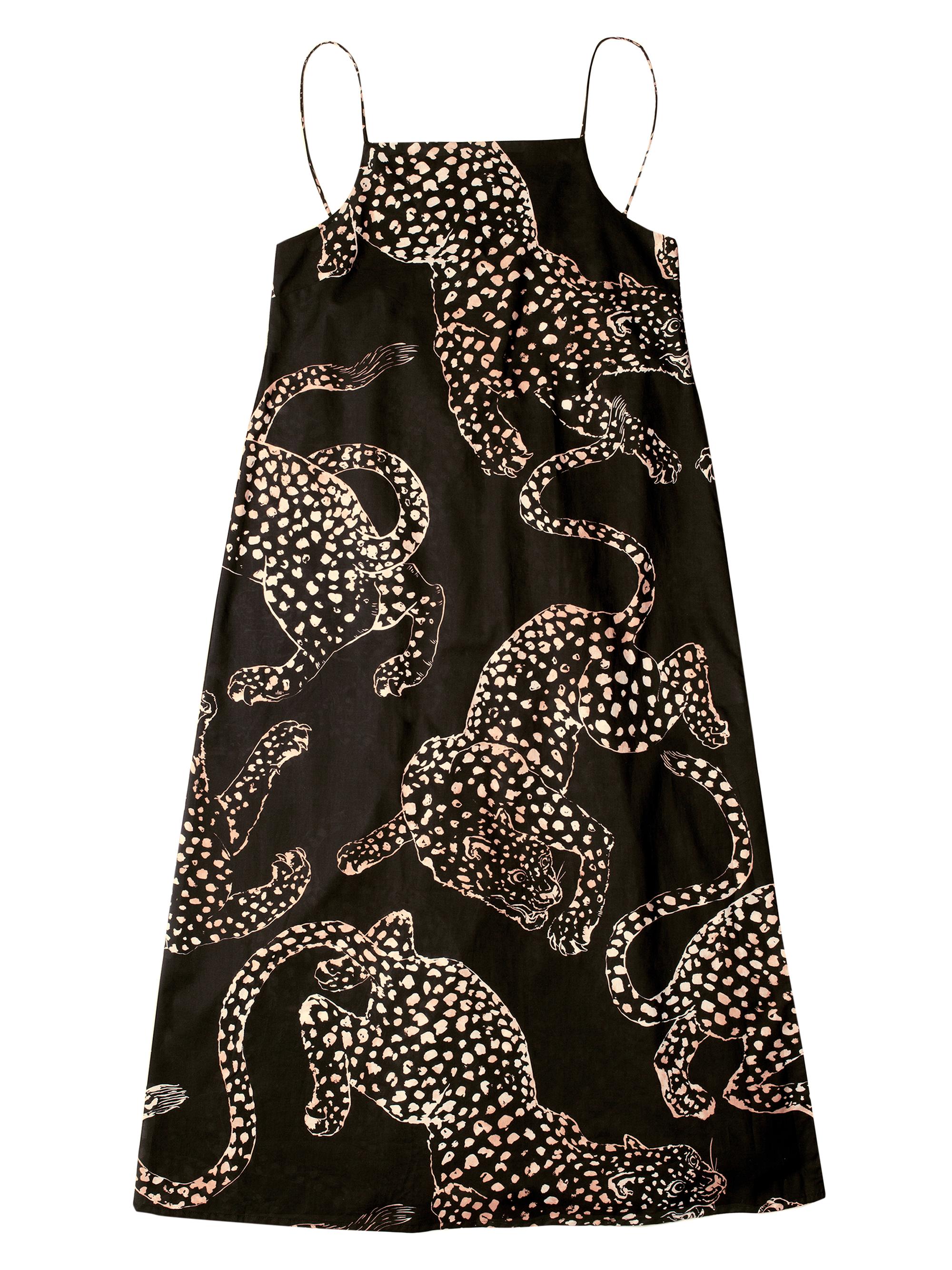 Desmond & Dempsey Women's Jag-Print Cotton Nightie