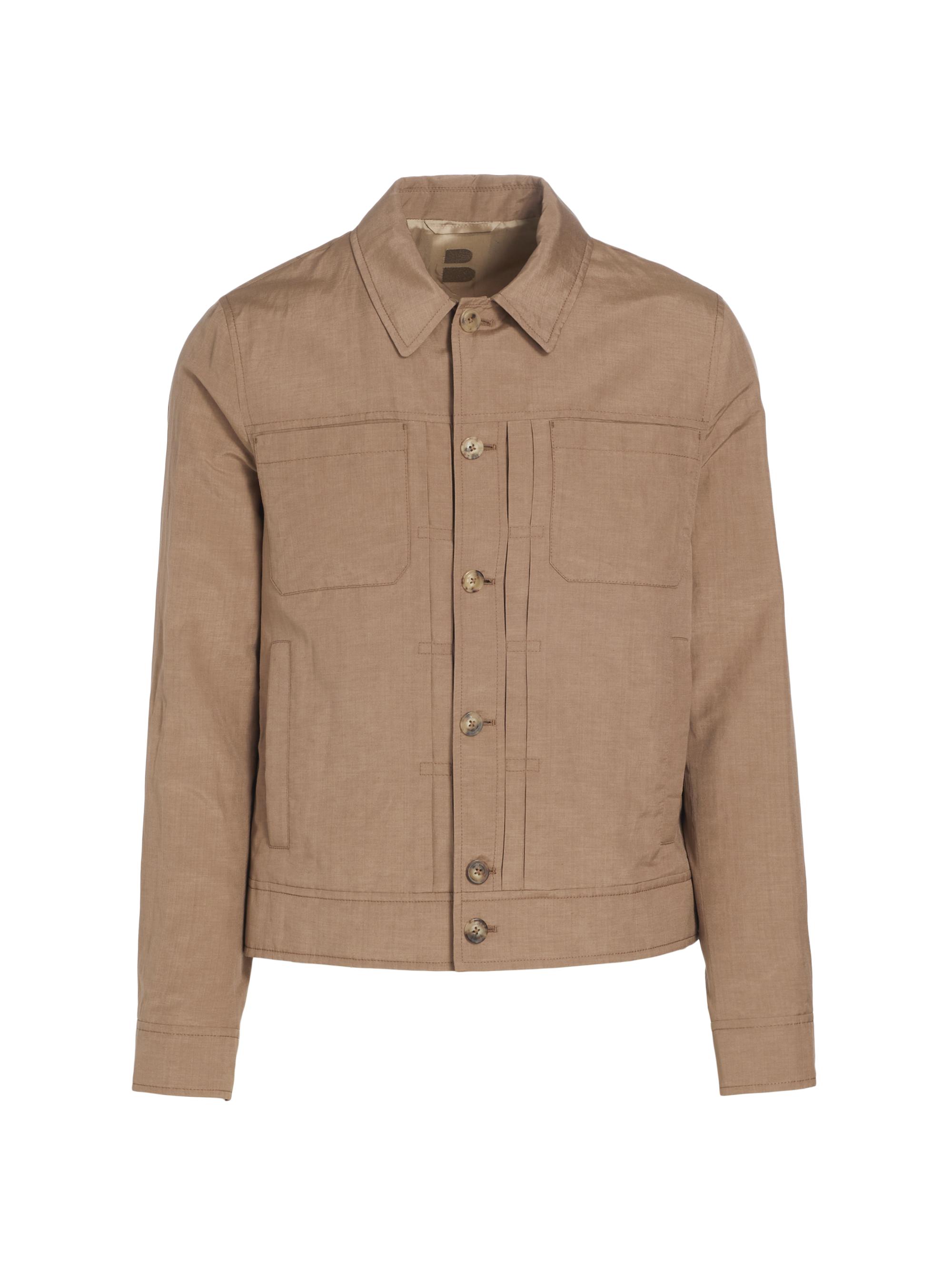 Brett Johnson Men's Sedona Silk & Linen-Blend Jacket - Light Tan