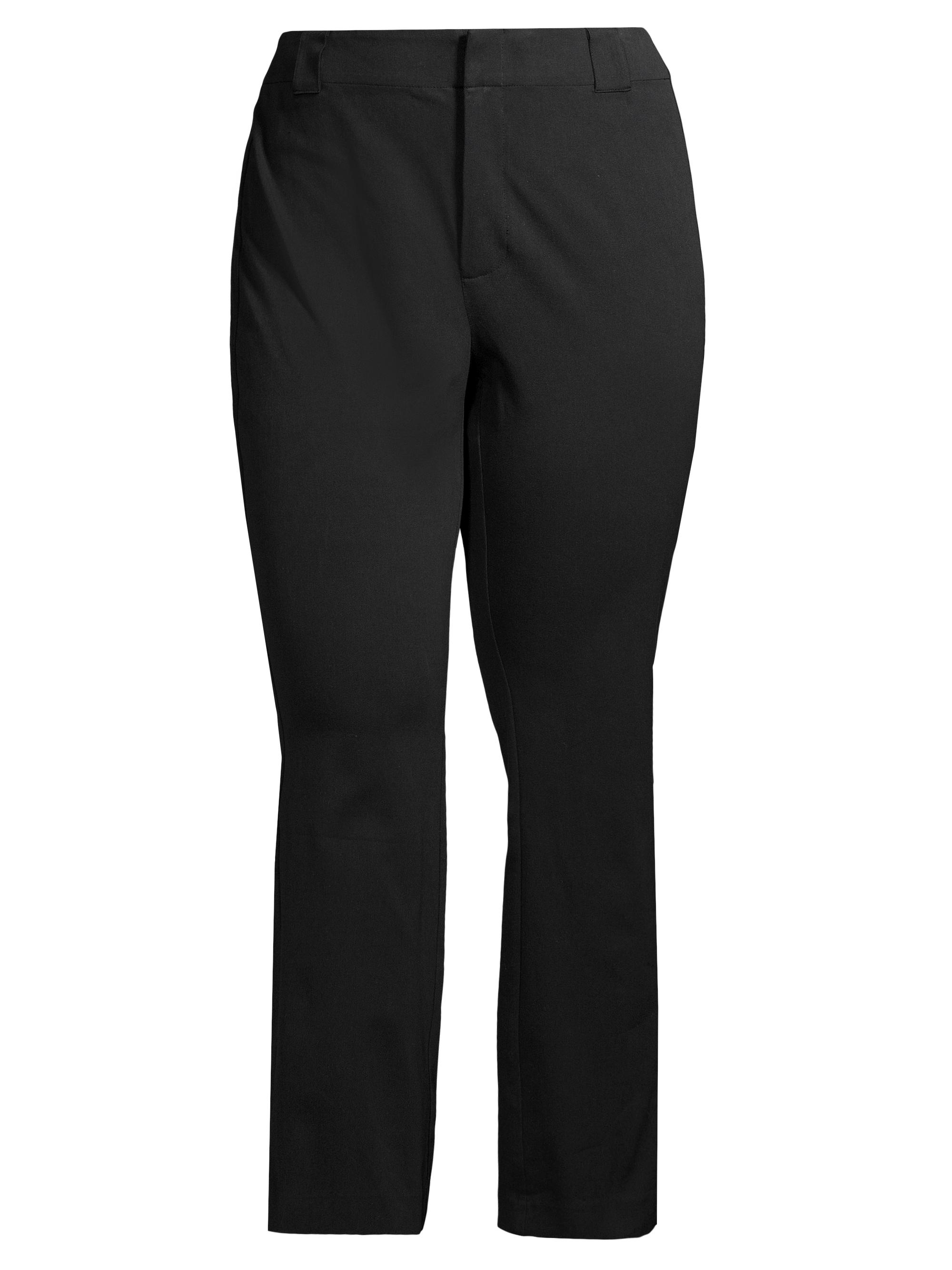 NIC+ZOE Women's Demi Boot-Cut Ankle Pants - Black