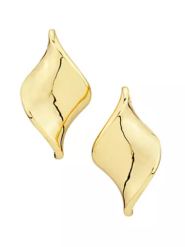 Hailey 14K-Gold-Plated Drop Earrings