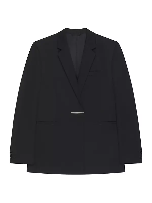 Shop Givenchy Oversized Jacket In Wool And Mohair | Saks Fifth Avenue