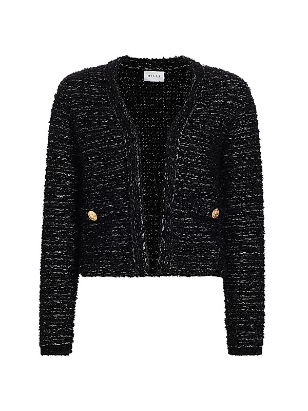 Shop Milly Bouclé Knit Cardigan-Jacket | Saks Fifth Avenue Shop Milly Bouclé Knit Cardigan-Jacket | Saks Fifth Avenue