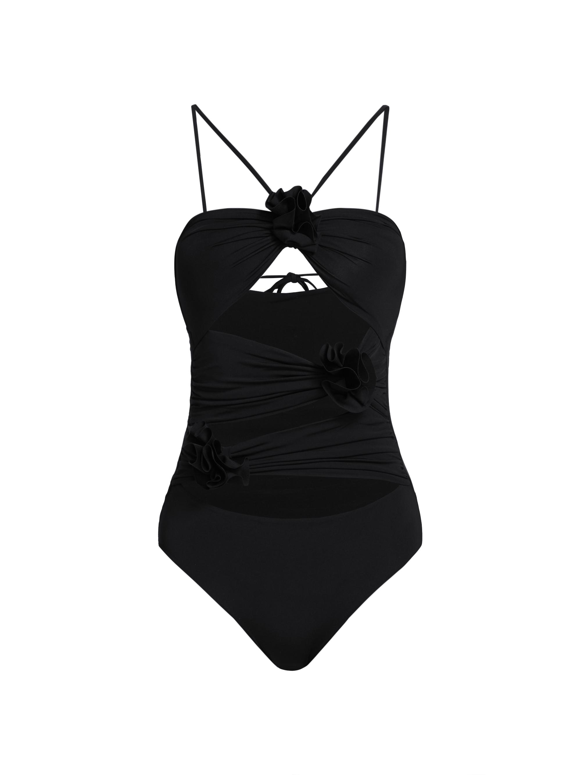 Maygel Coronel Women's Al Sur Trinitaria One-Piece Cut-Out Swimsuit - Black