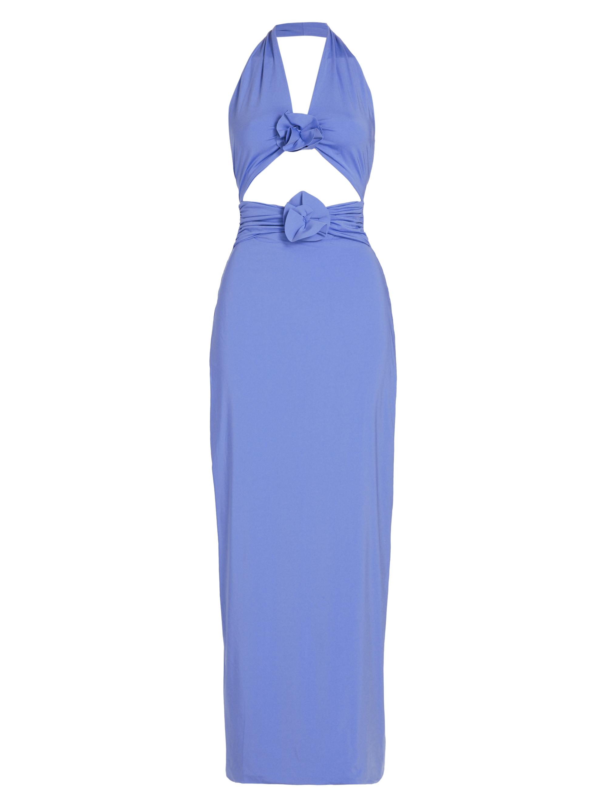 Maygel Coronel Women's Vaupes Cut-Out Midi-Dress - Coast Blue