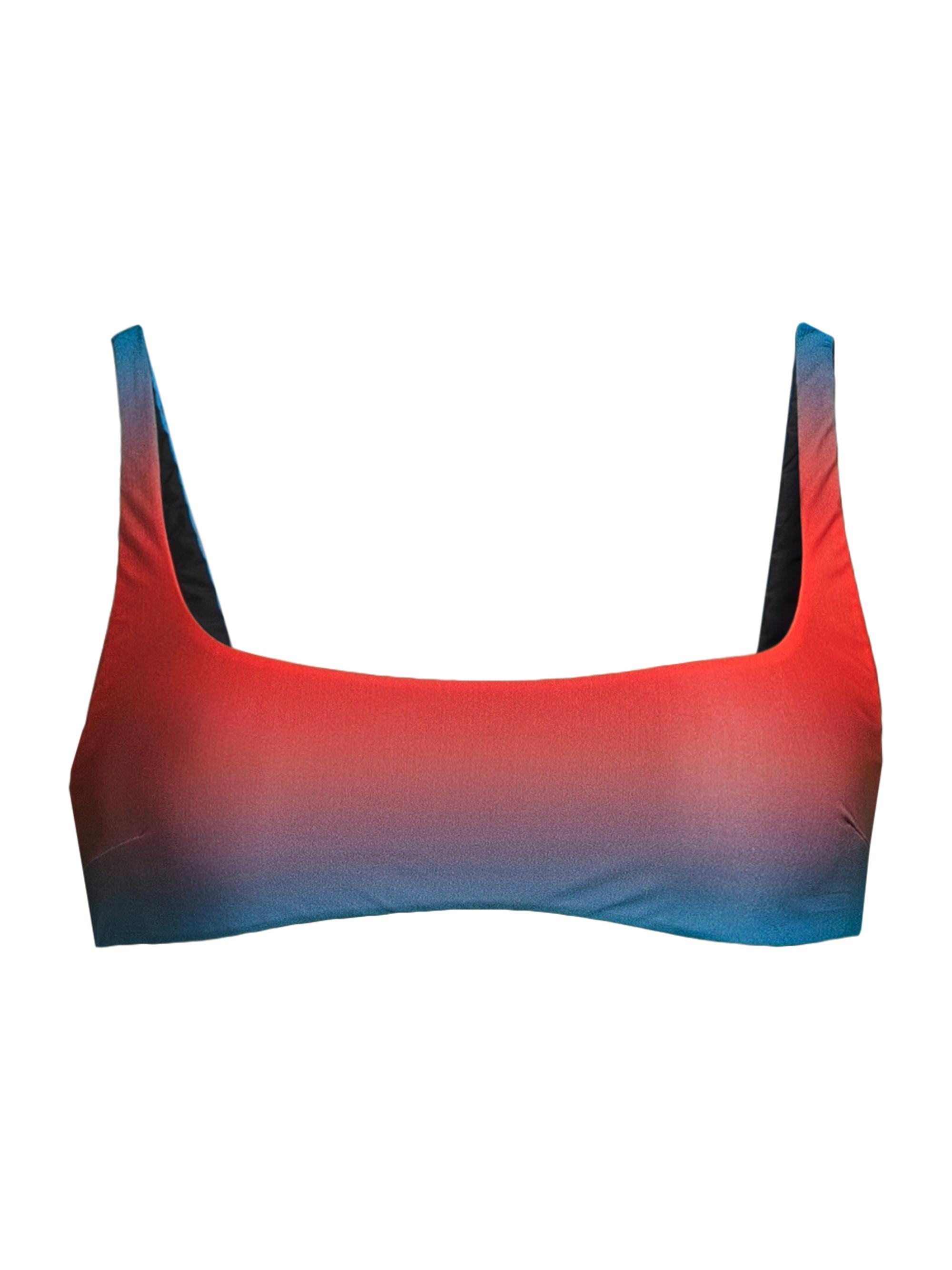 Haight. Women's Thidu Ombréd Bikini Top - Ombre Pattern
