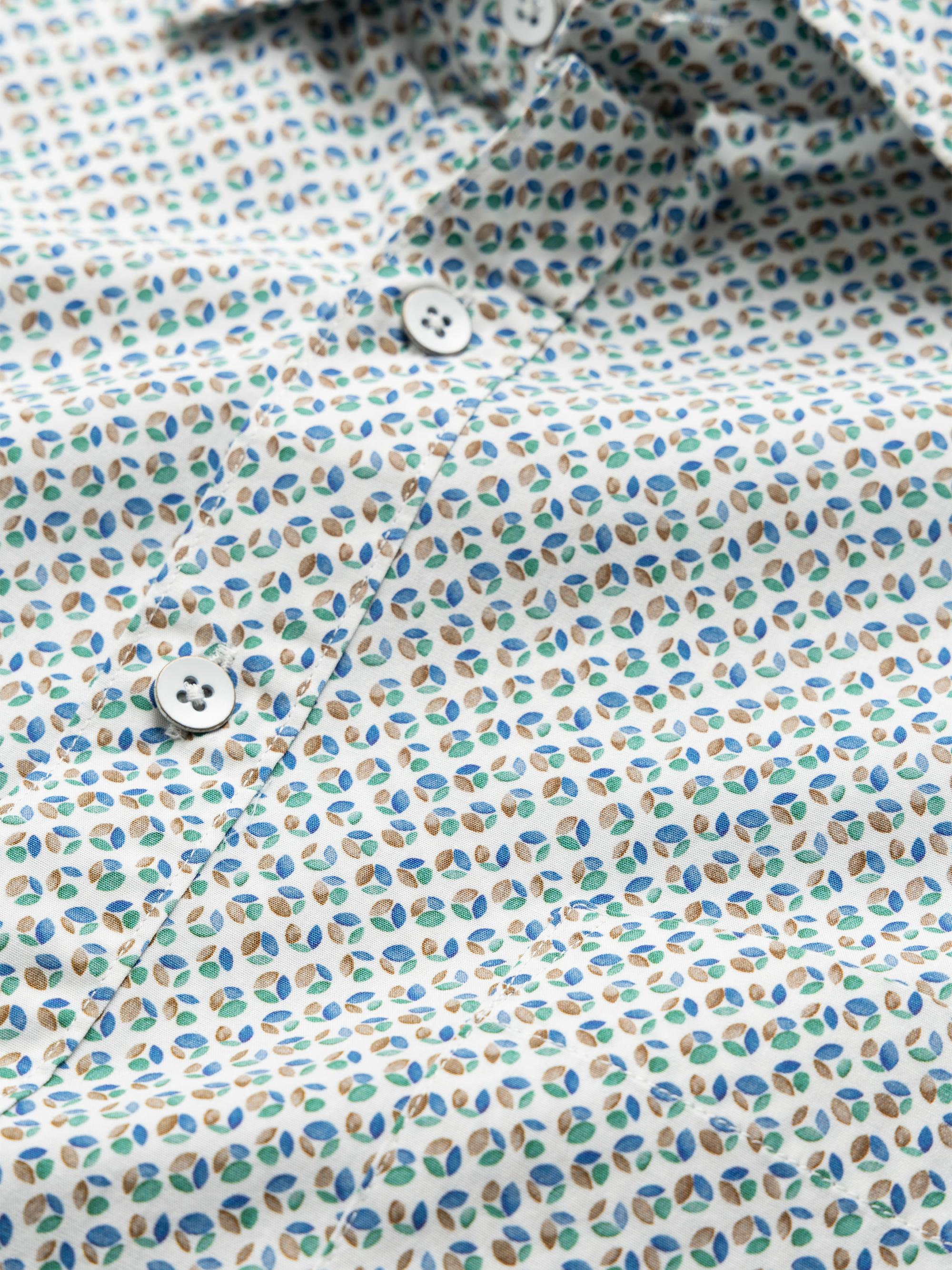 Rodd & Gunn Men's Underwood Geometric Cotton Slim-Fit Shirt - Autumn | Thumbnail 5