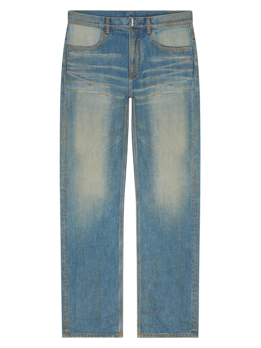 【関税＆送料込み】Givenchy Straight Denim Jeans Givenchy straight-leg Jeans | Blue | FARFETCH