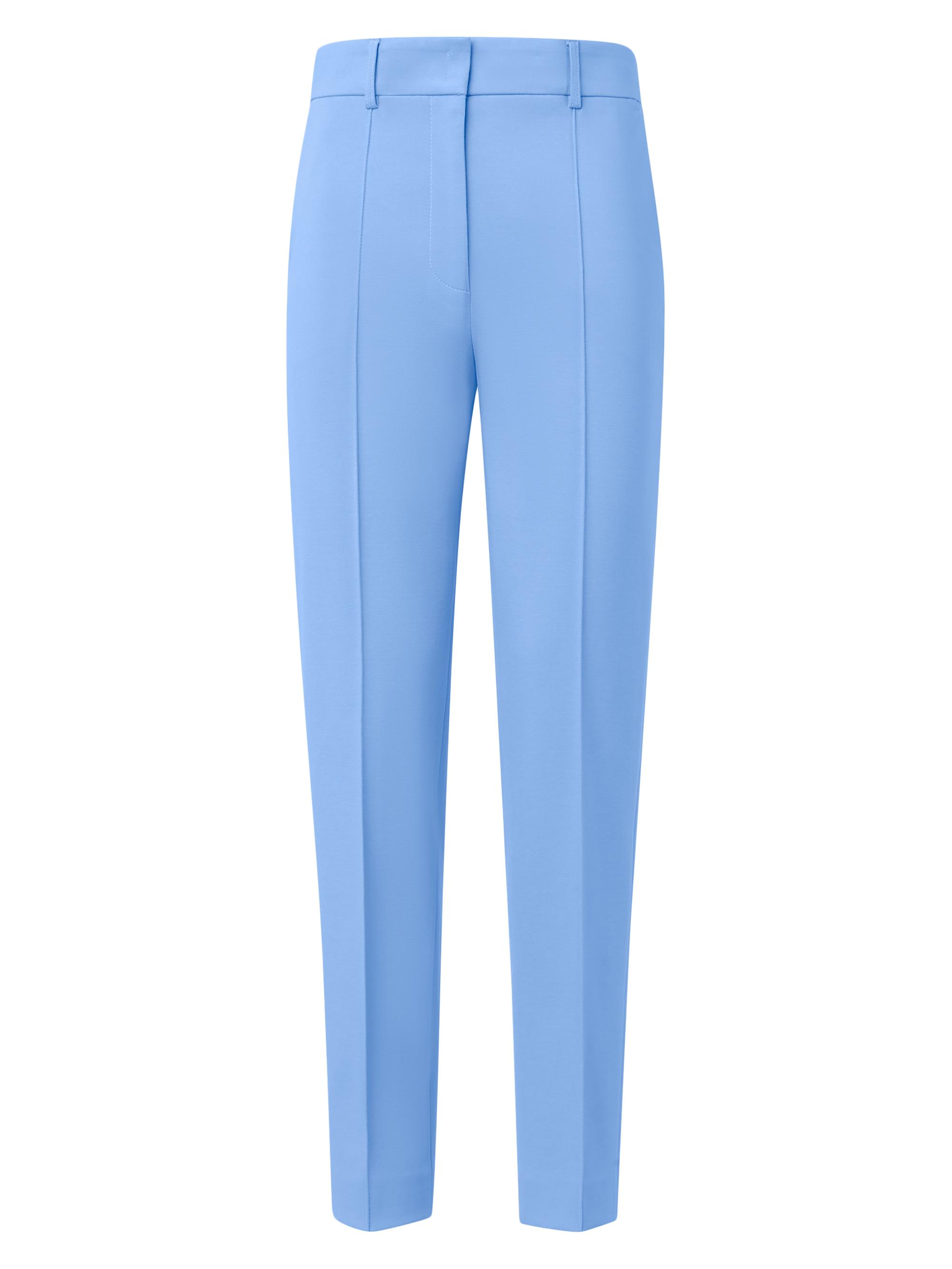 Akris punto Women's Ferry Jersey Tapered Crop Pants - Sky