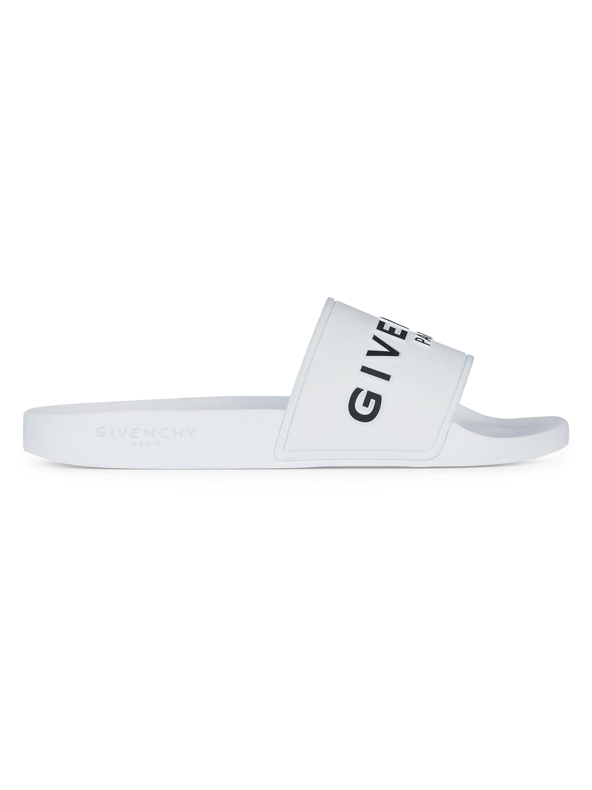 Givenchy Flat Sandals In Rubber | Saks Fifth Avenue display picture 2