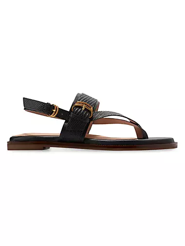 Anica Lux Buckle Slides