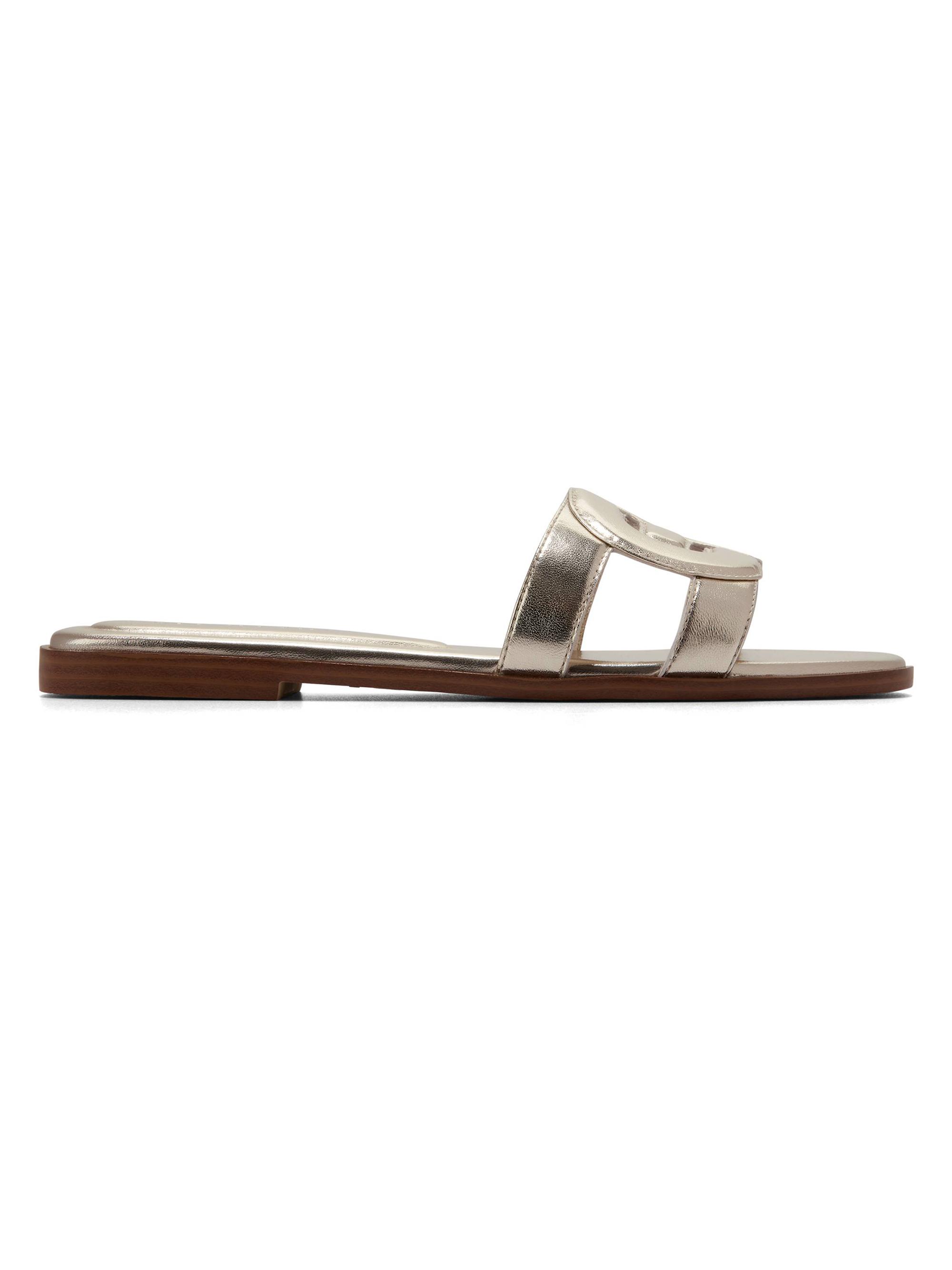Cole Haan Women's Chrissee Leather Sandals - Soft Gold
