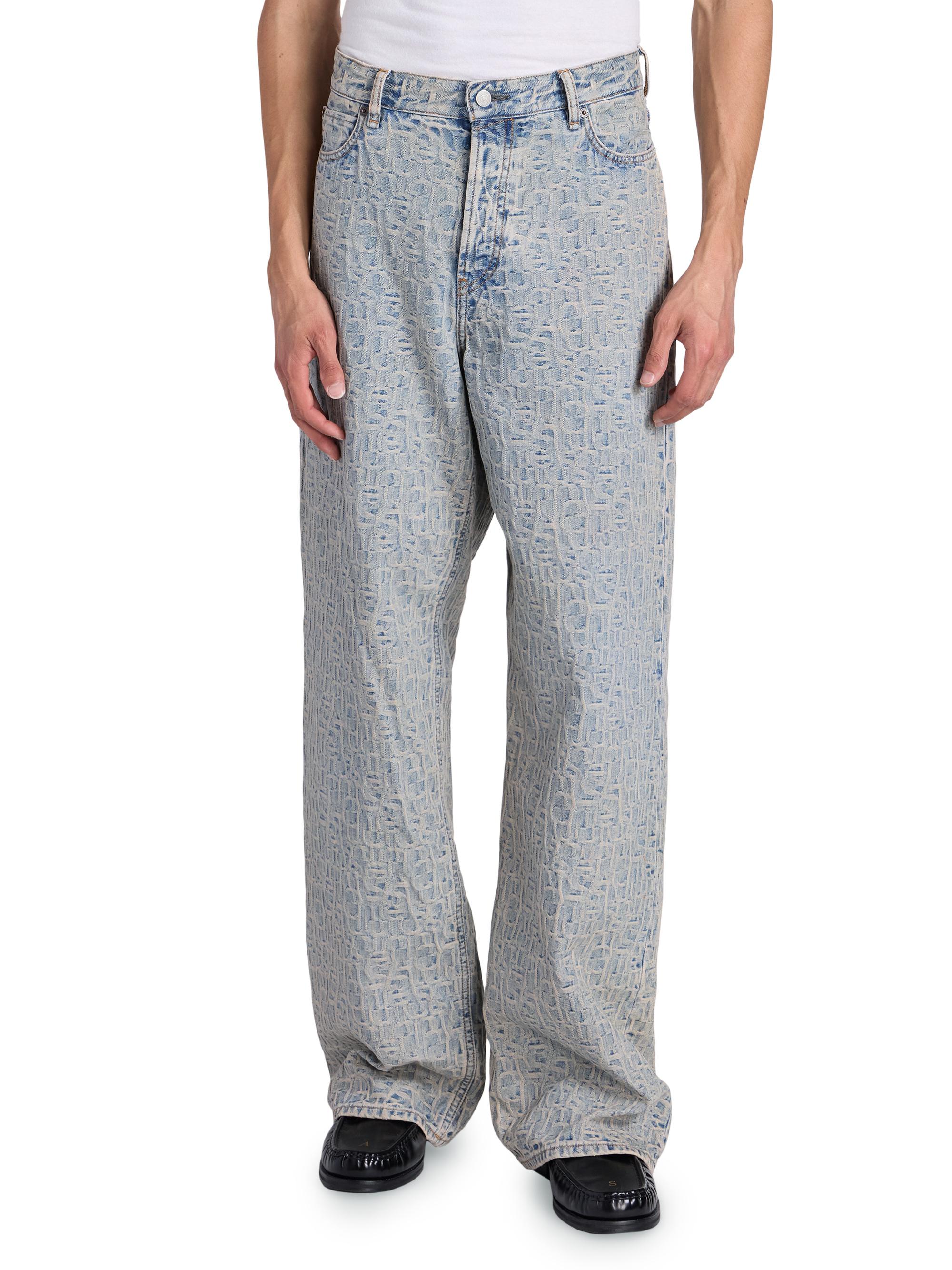 Acne Studios 1981 Monogram Five-Pocket Jeans | Saks Fifth Avenue