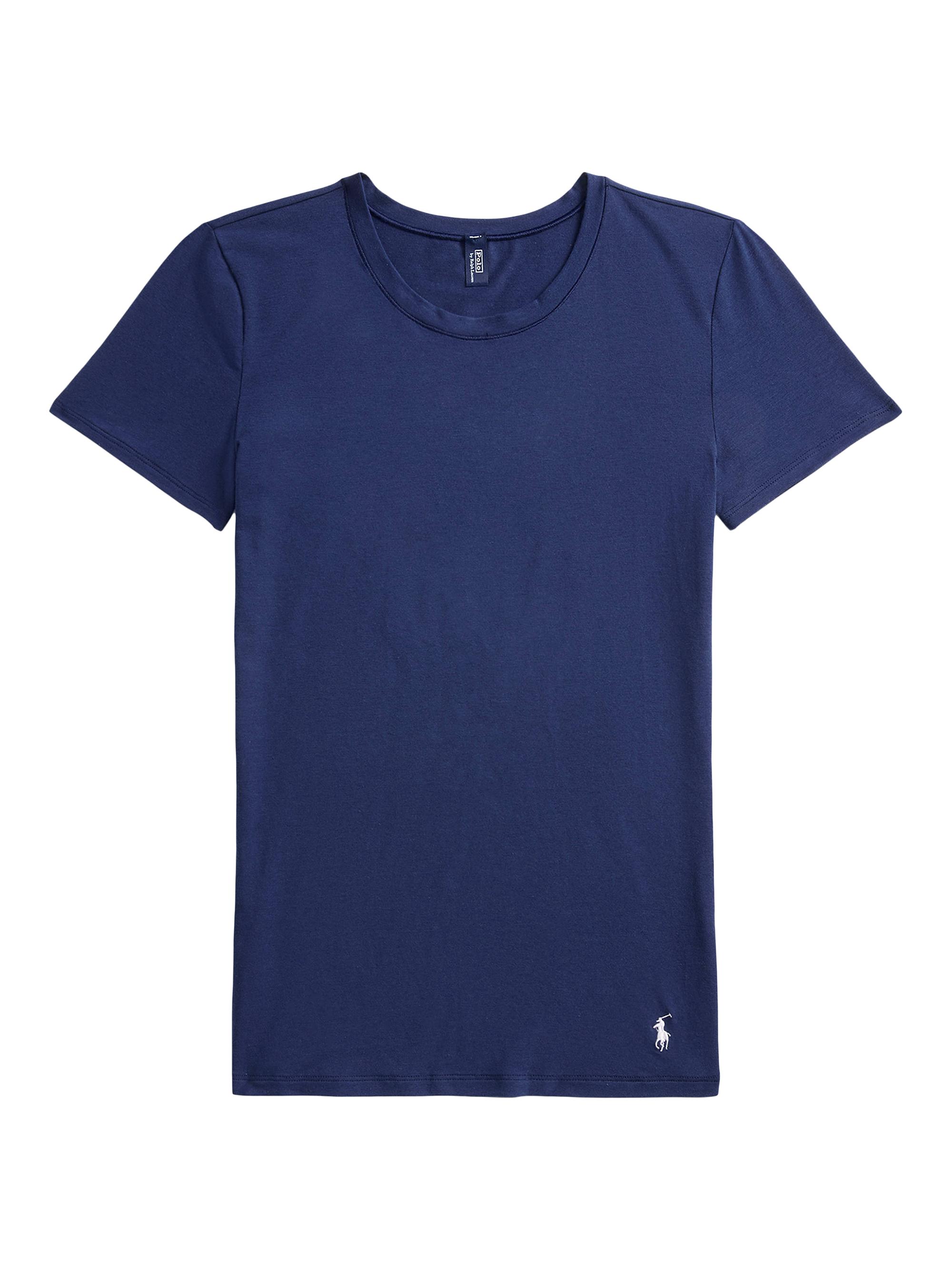 Polo Ralph Lauren Women's Club Cotton Fitted T-Shirt - Navy