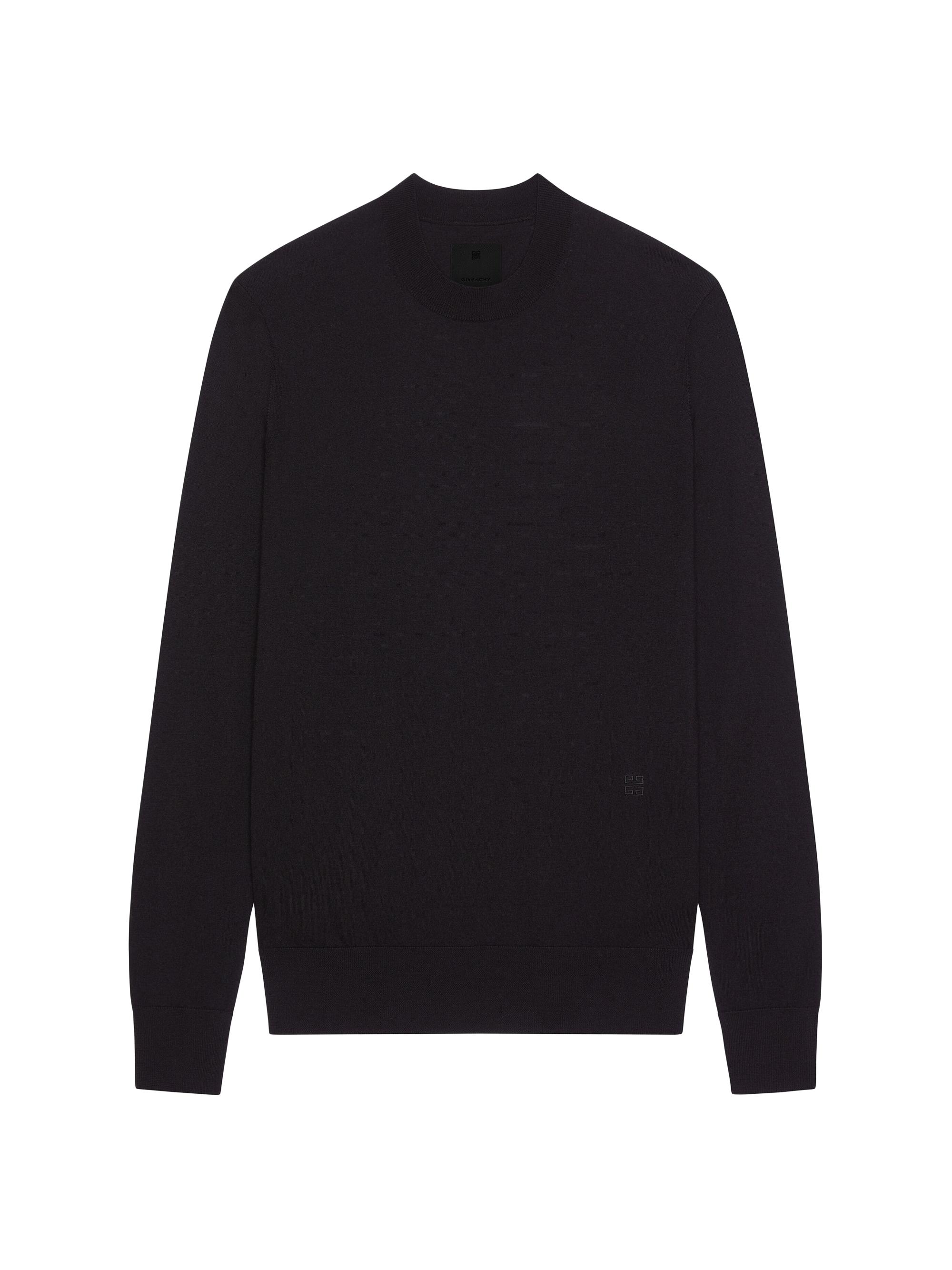 Givenchy Men's Sweater In Wool And Cashmere - Black