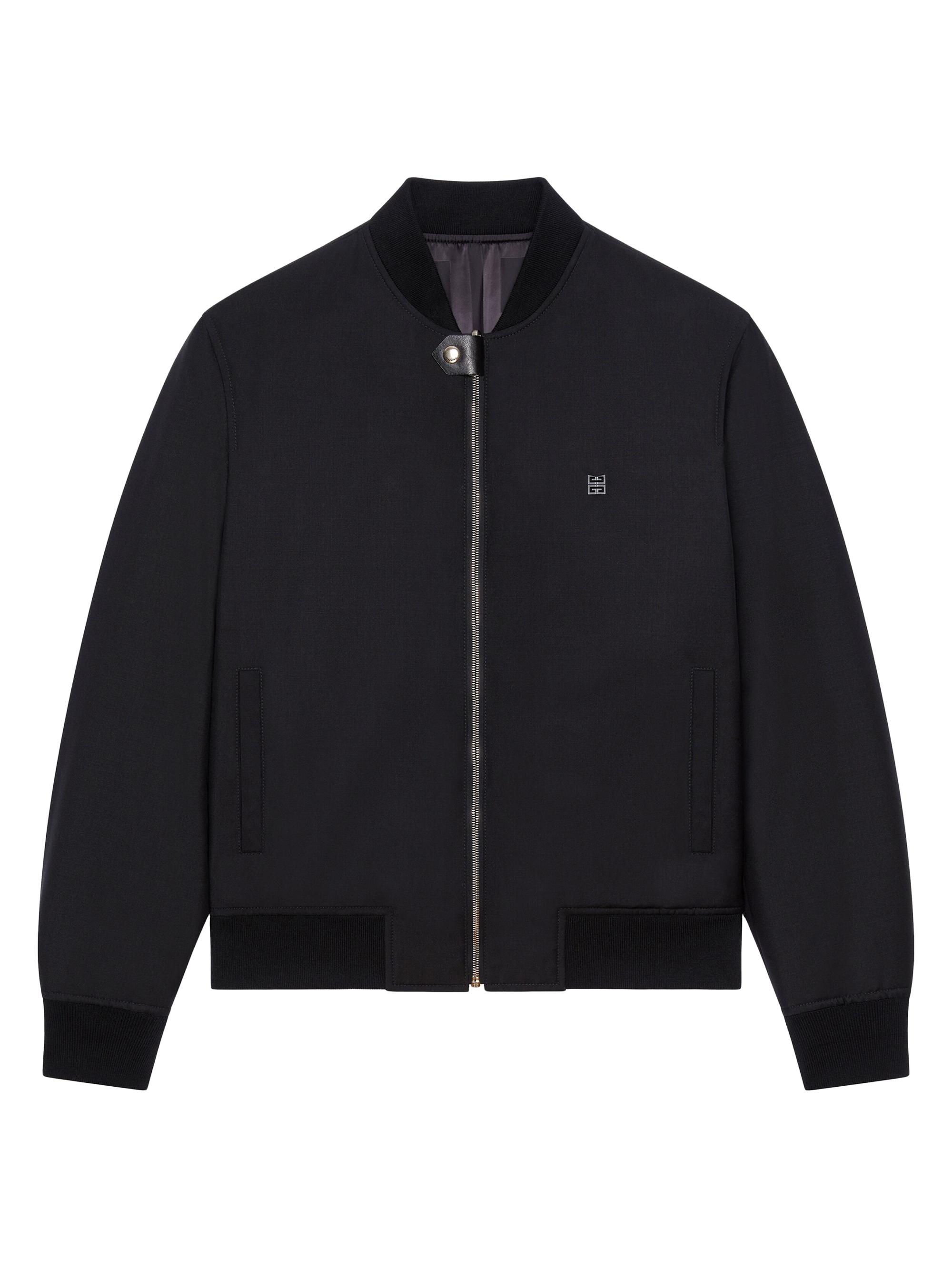 Givenchy Reversible Bomber Jacket In 4G Wool | Saks Fifth Avenue