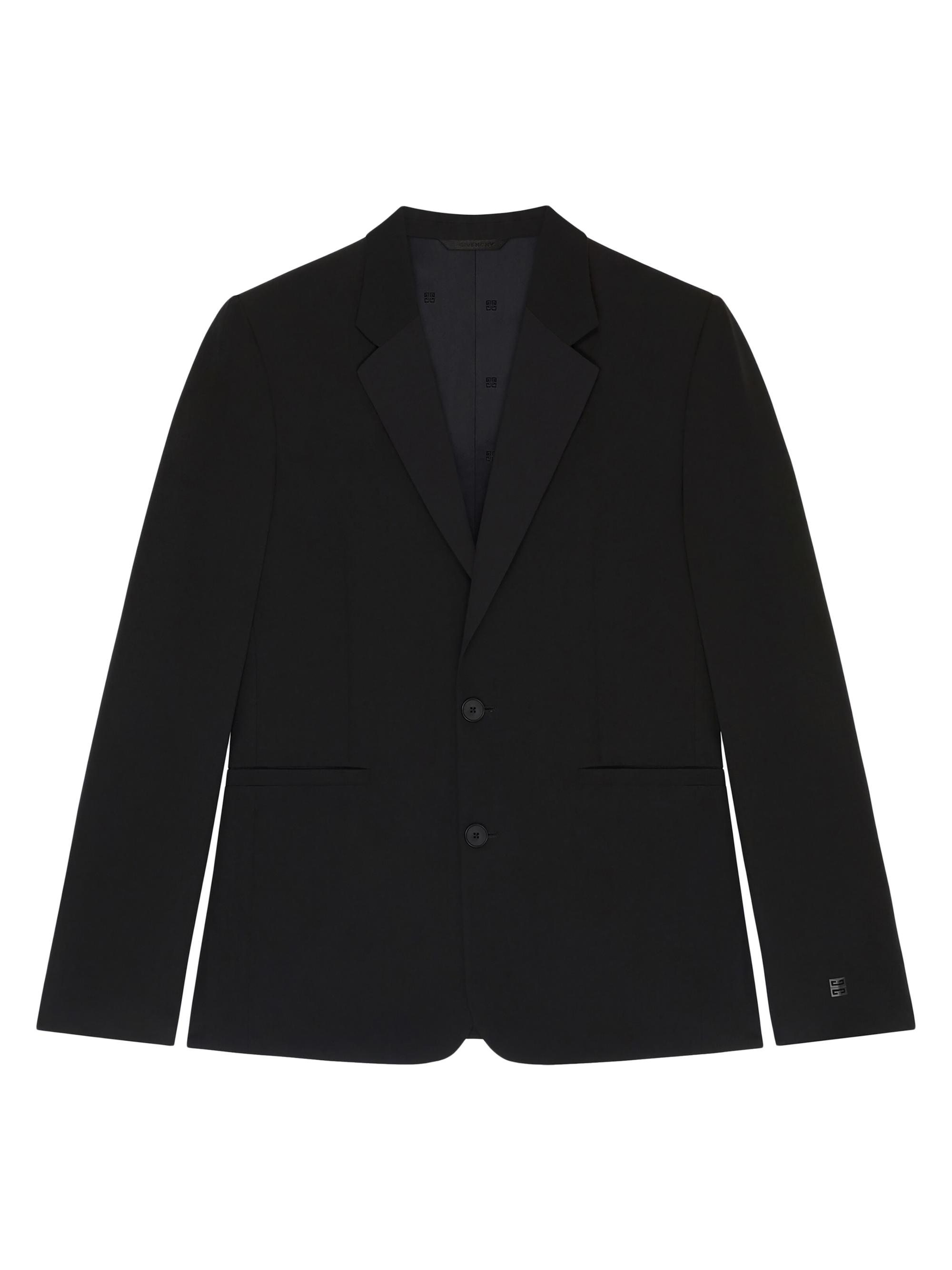 Givenchy Men's Slim Fit Jacket in Wool - Black