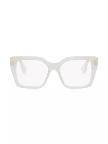 Fendi Roma 53MM Square Eyeglasses