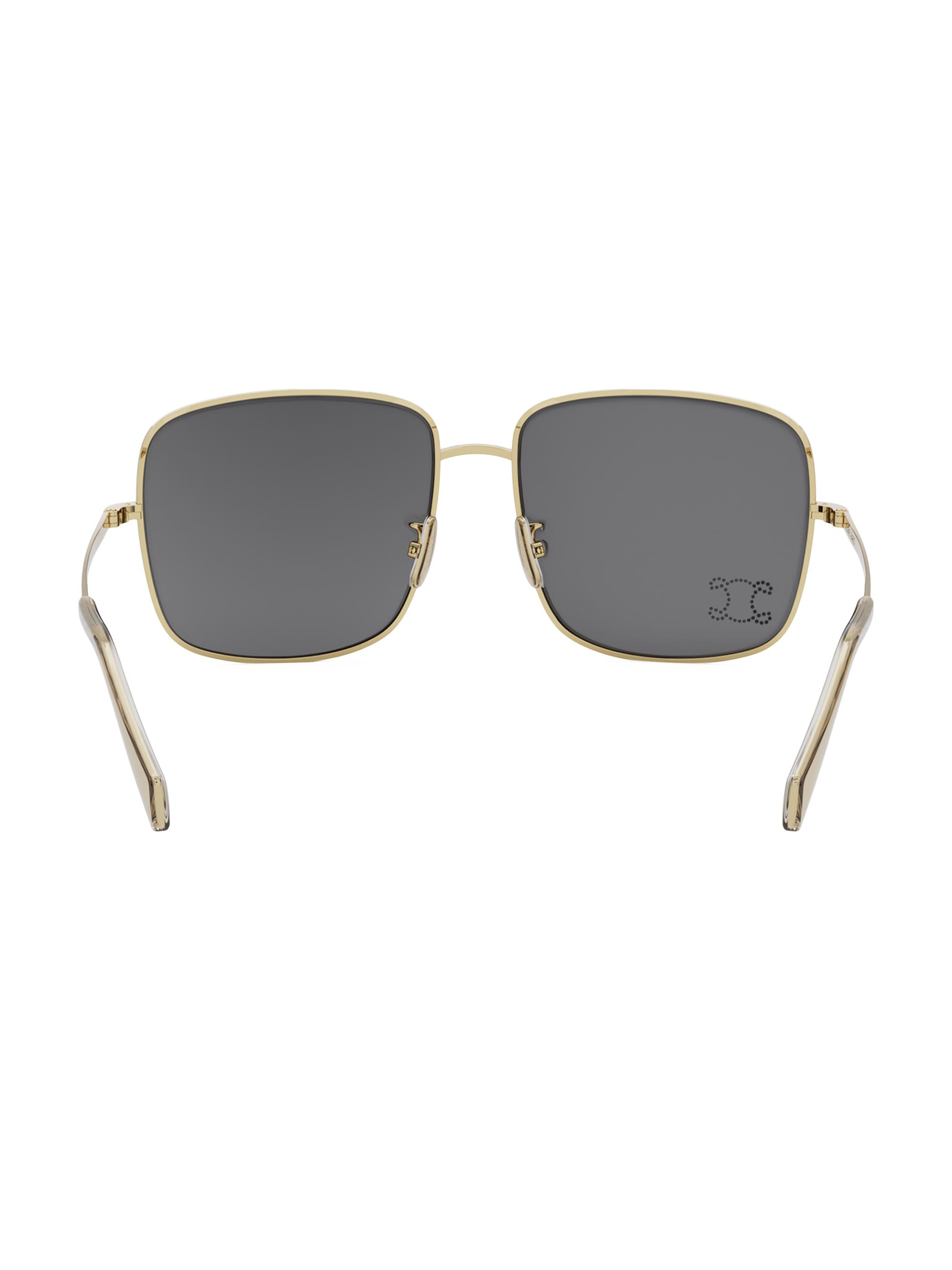 CELINE PARIS パラード CELINE Rhinestone Triomphe 59MM Square Sunglasses | Saks