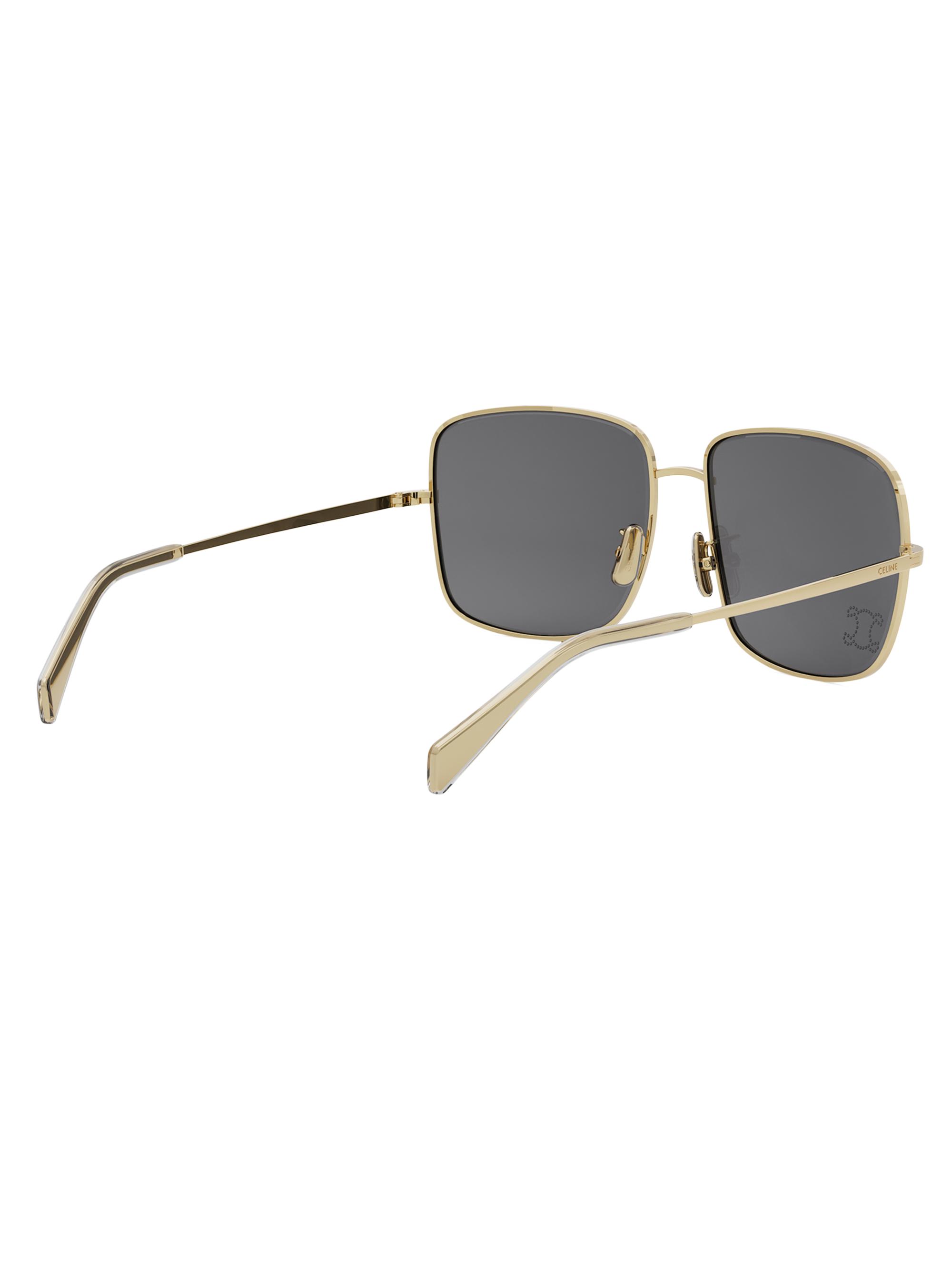 【S】CELINE CELINE Rhinestone Triomphe 59MM Square Sunglasses | Saks Fifth Avenue