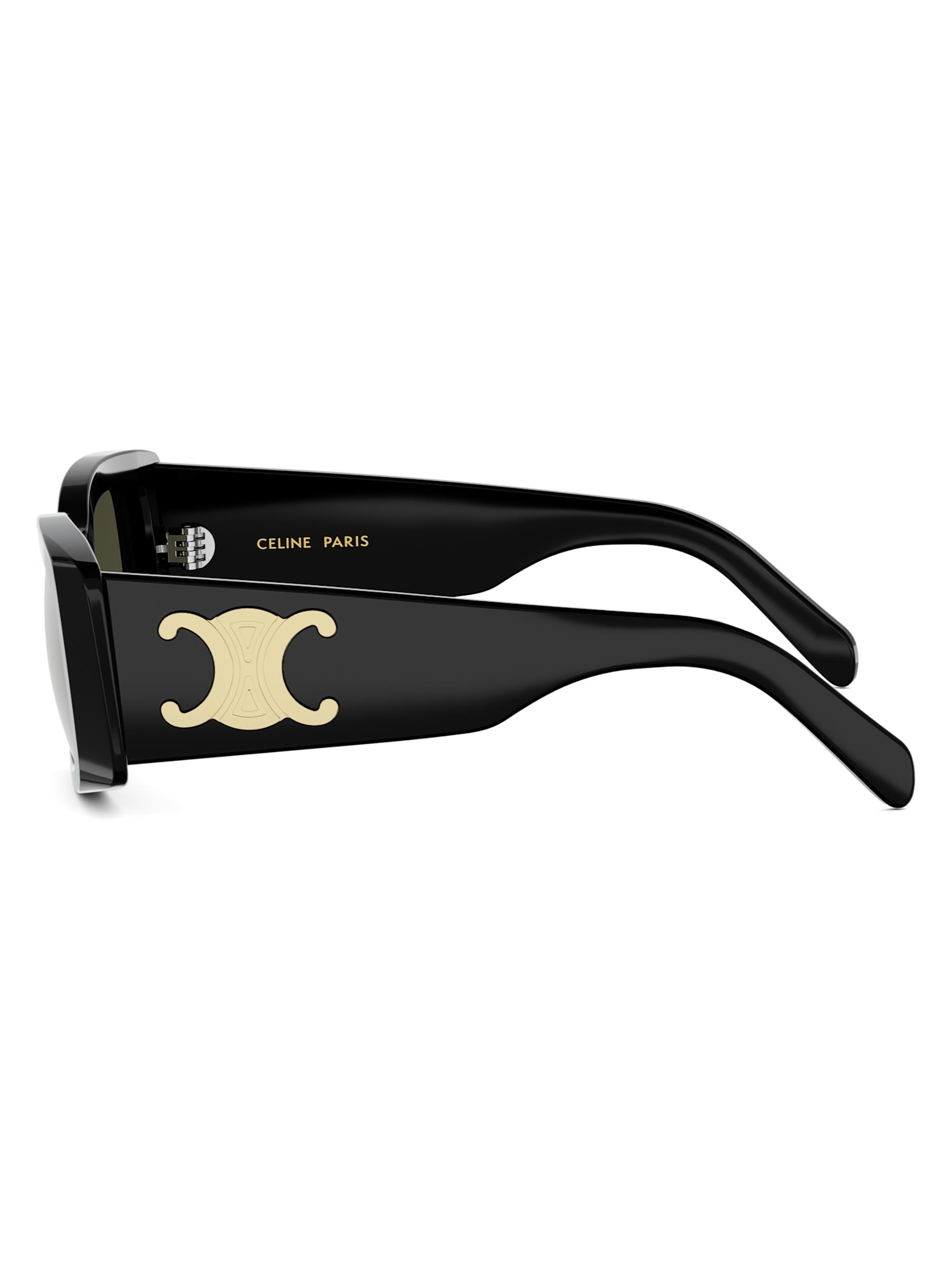 CELINE Triomphe 53MM Rectangular Sunglasses | Saks Fifth Avenue