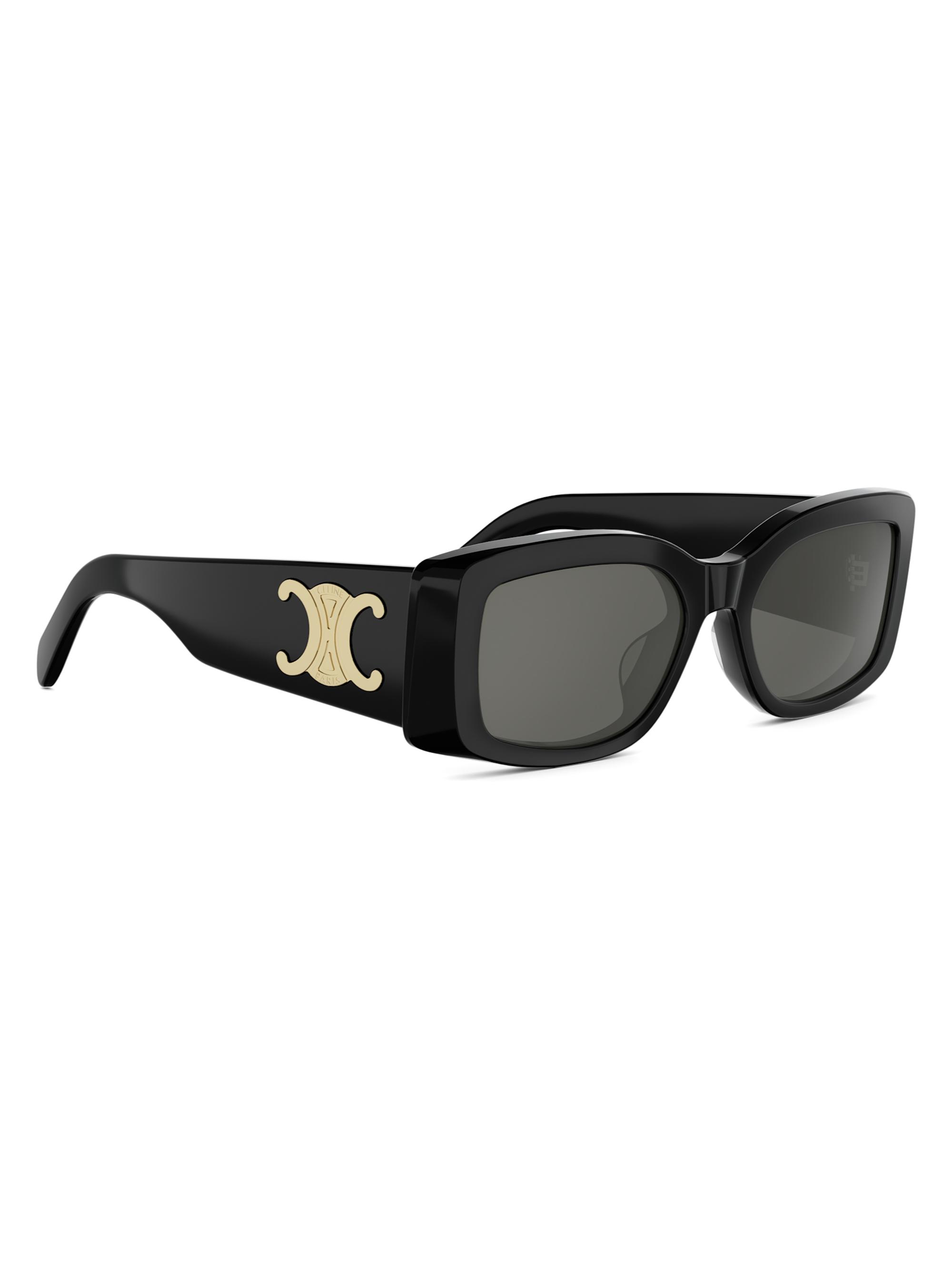 CELINE Triomphe 53MM Rectangular Sunglasses | Saks Fifth Avenue