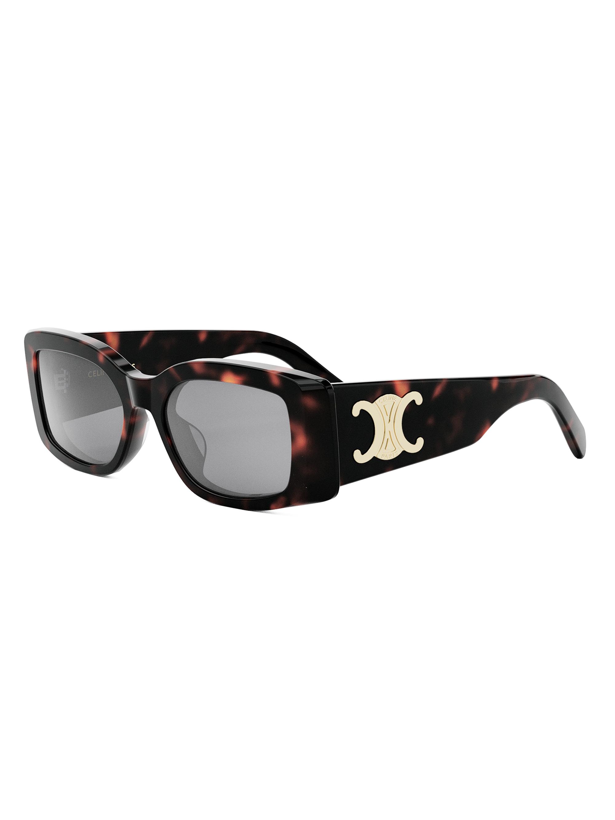 CELINE Triomphe 53MM Rectangular Sunglasses | Saks Fifth Avenue