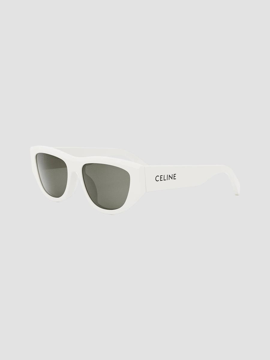 CELINE Monochroms 55MM Cat-Eye Sunglasses | Saks Fifth Avenue