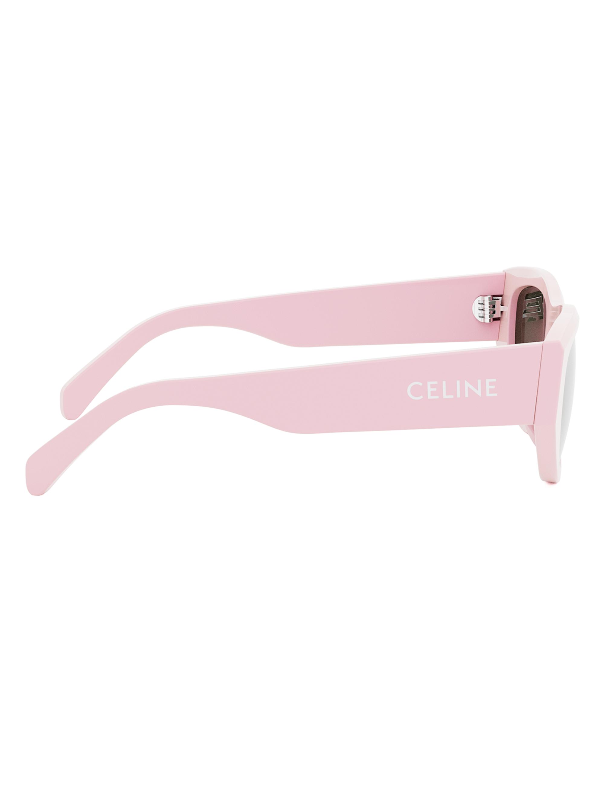 CELINE Monochroms 55MM Cat-Eye Sunglasses | Saks Fifth Avenue