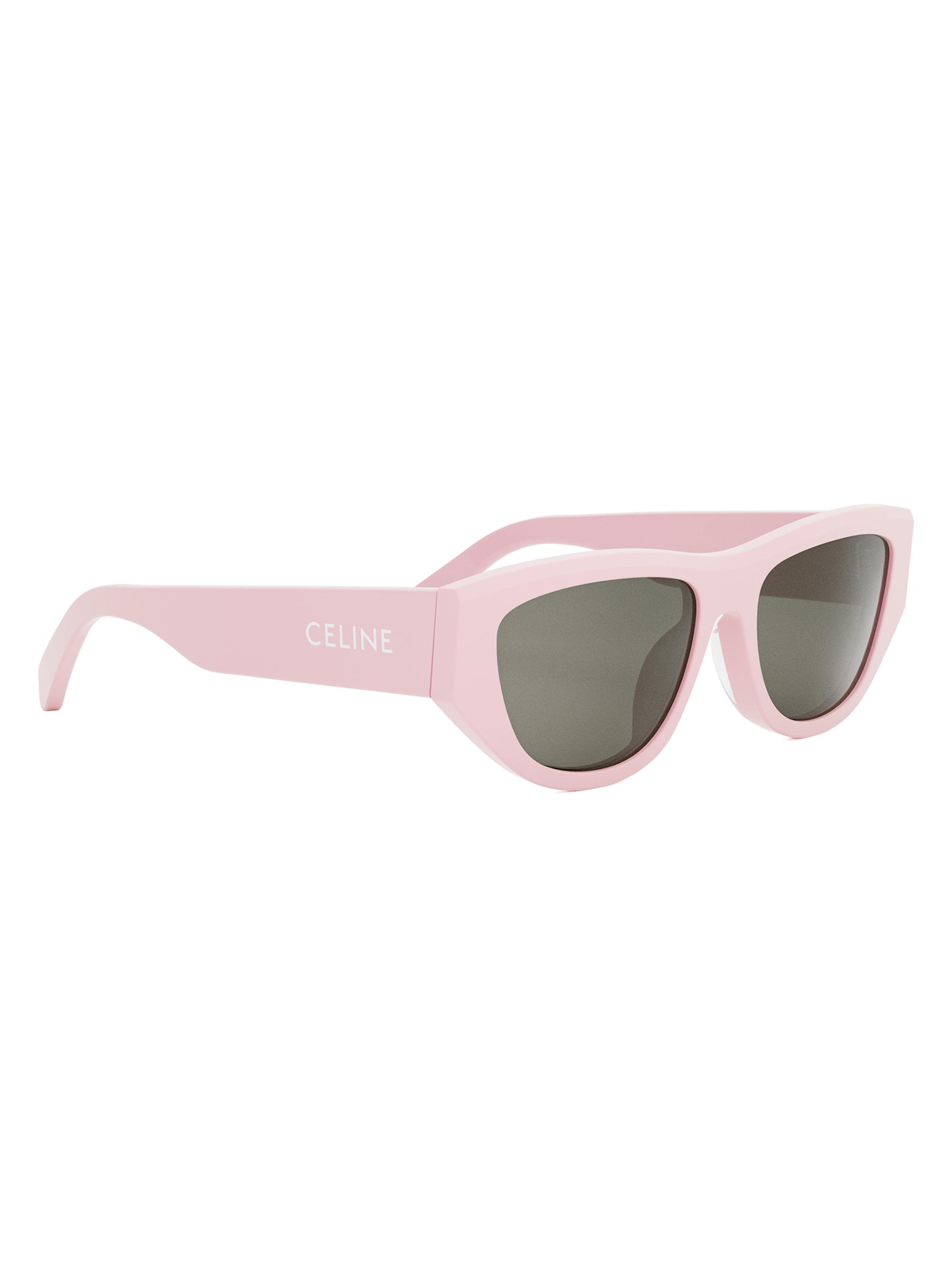 CELINE Monochroms 55MM Cat-Eye Sunglasses | Saks Fifth Avenue
