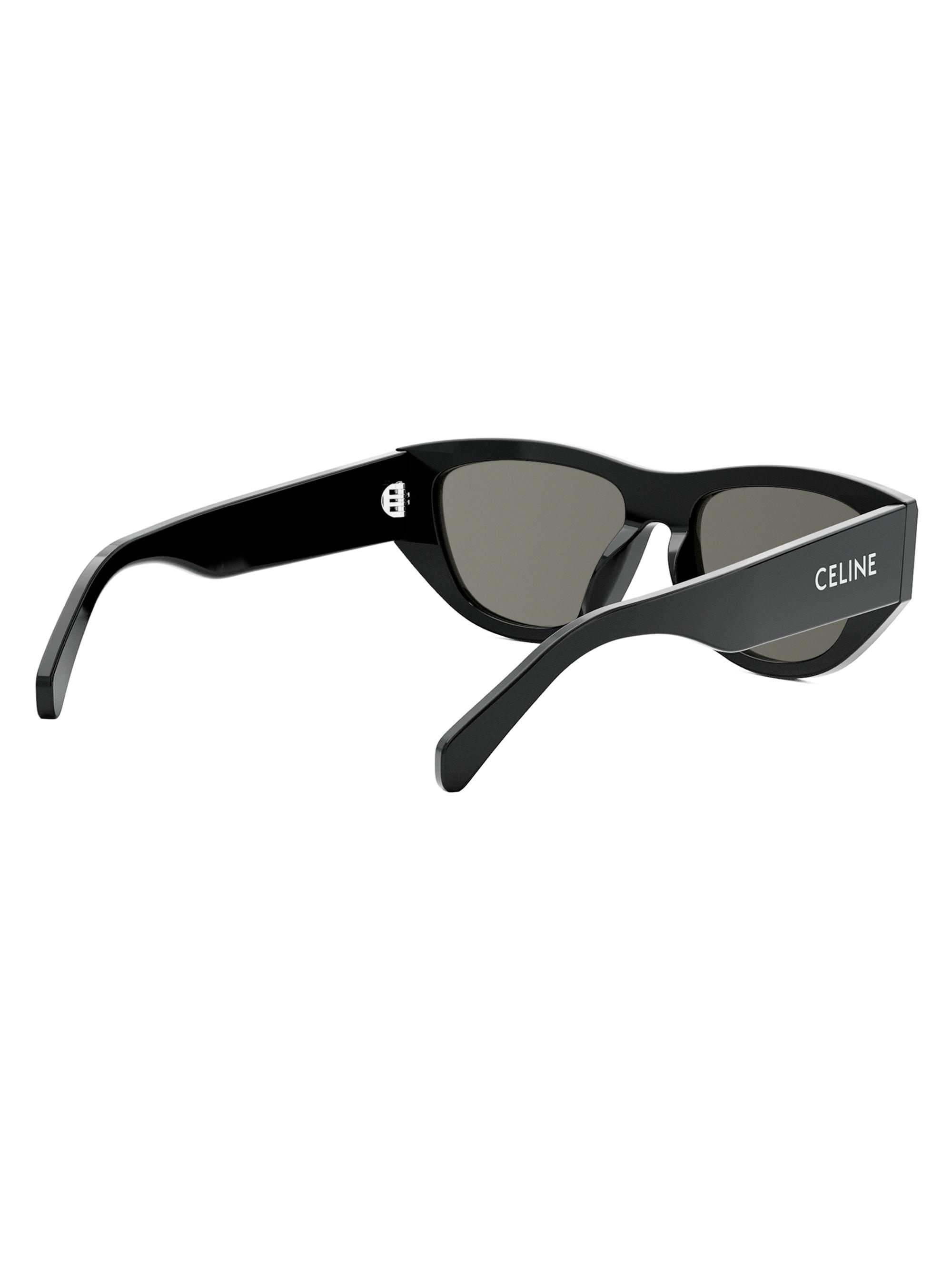 CELINE Monochroms 55MM Cat-Eye Sunglasses | Saks Fifth Avenue