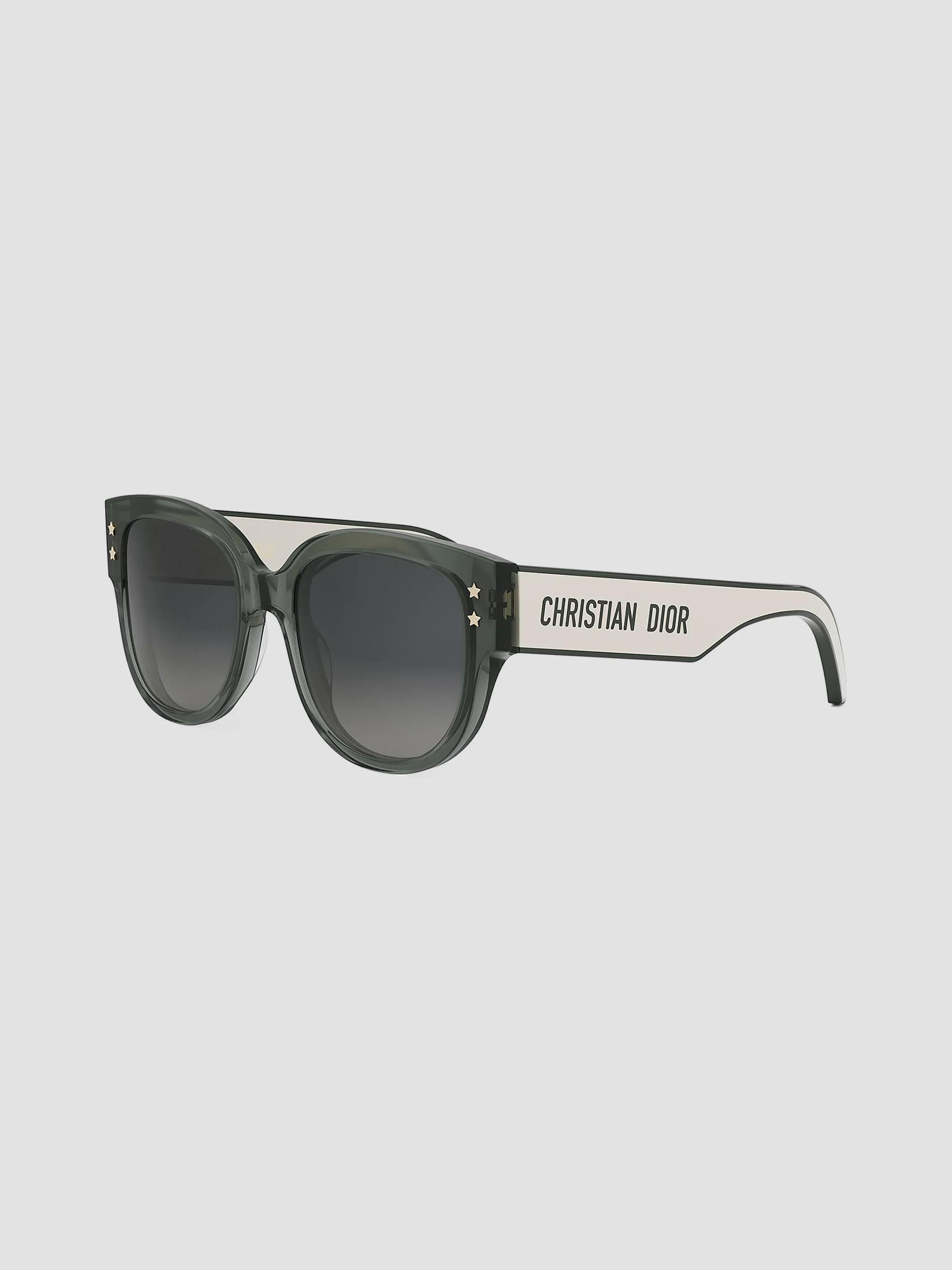 NEW Dior UltraDior MU Aviator Sunglasses in Dark Grey Gold Christian Dior UltraDior MU Aviator Sunglasses - Black  main image 3