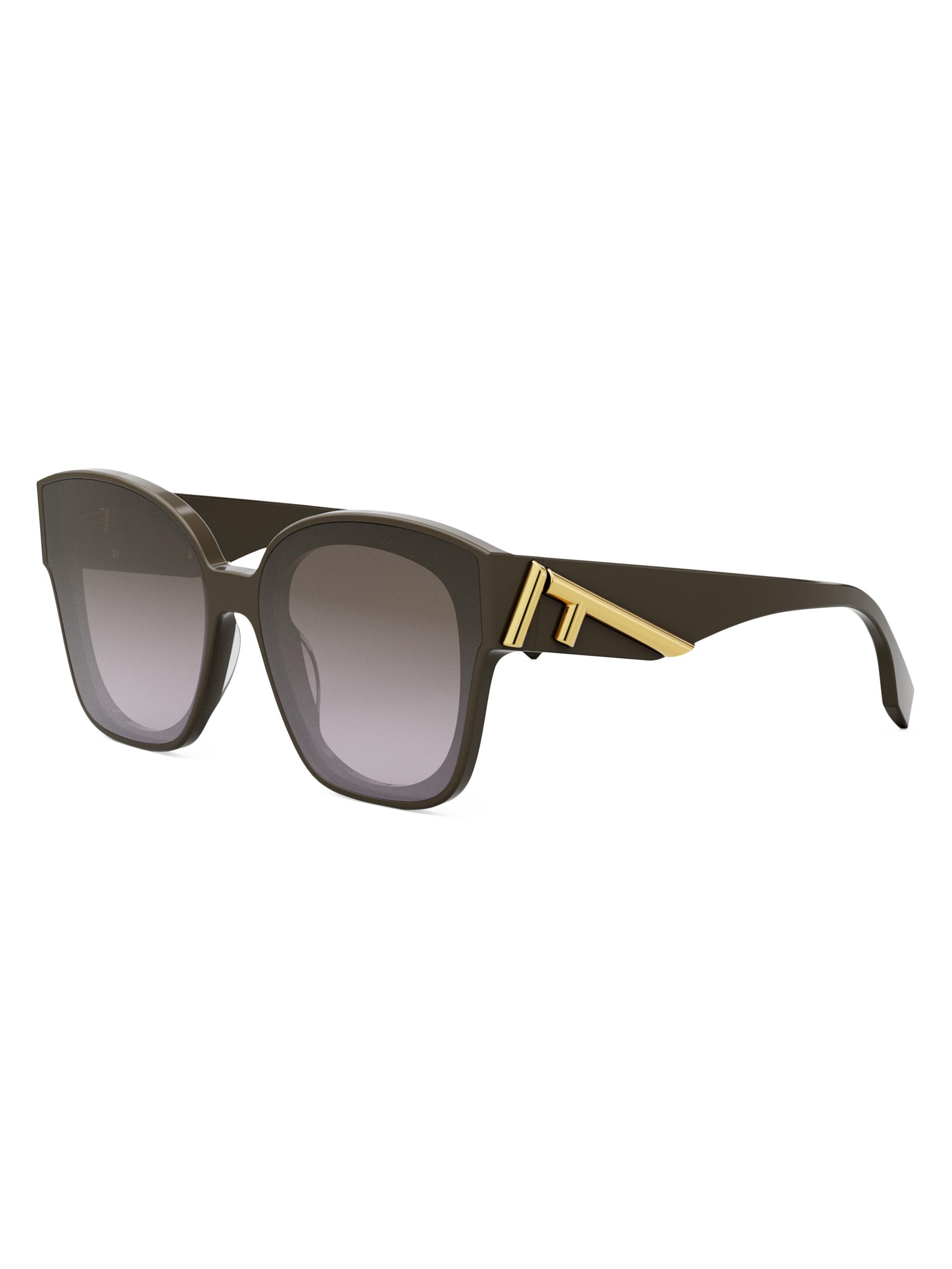 Fendi Fendi First 63MM Square Sunglasses | Saks Fifth Avenue
