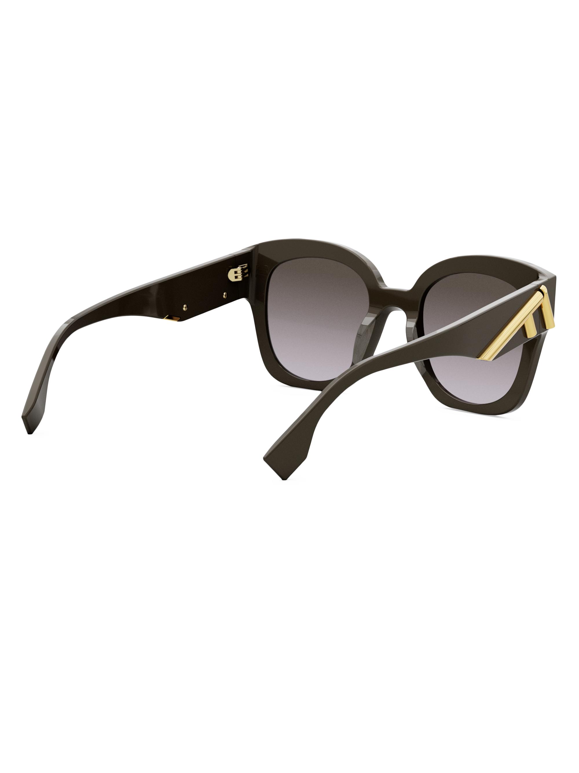 Fendi Fendi First 63MM Square Sunglasses | Saks Fifth Avenue