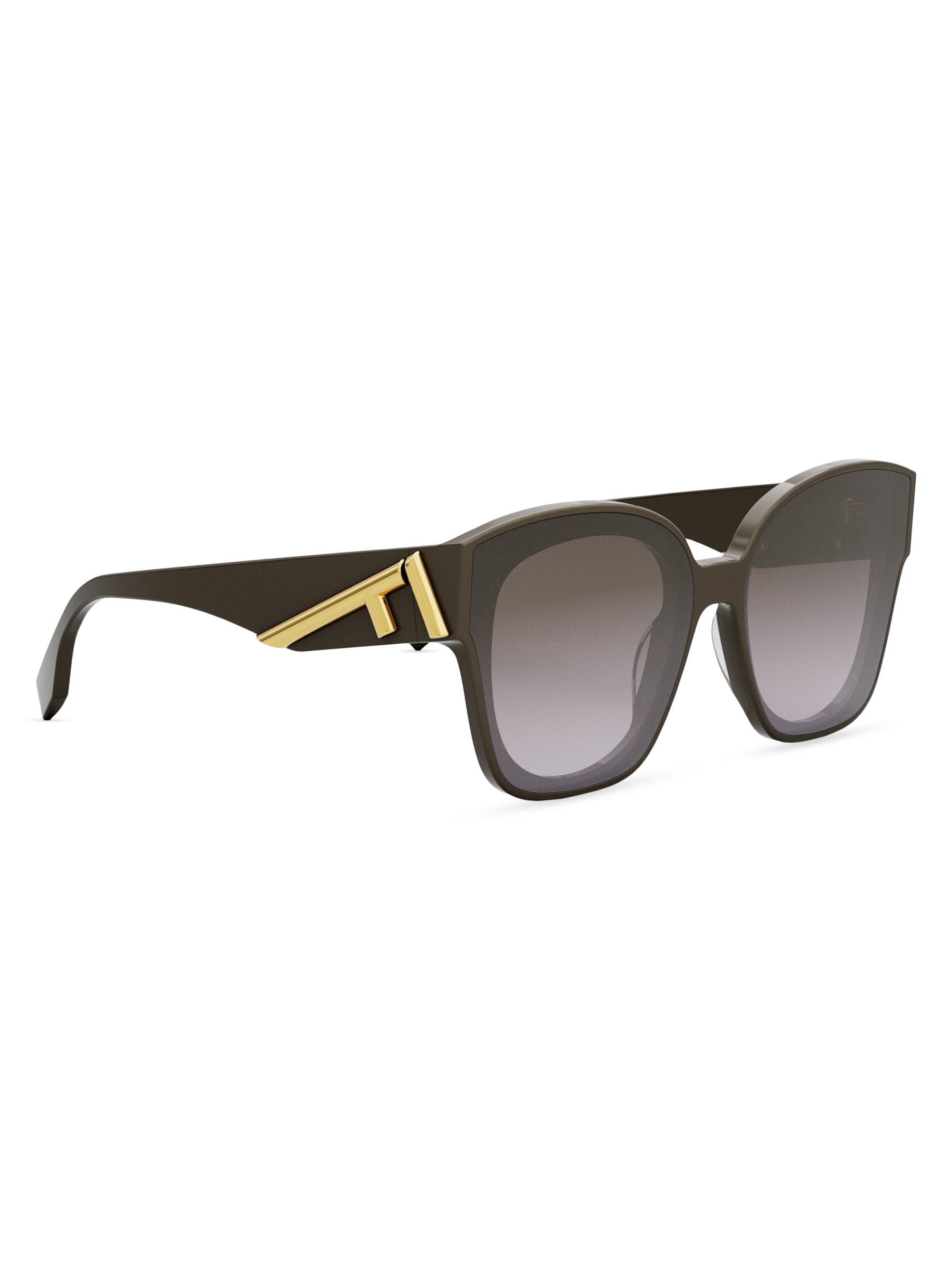 Fendi Fendi First 63MM Square Sunglasses | Saks Fifth Avenue