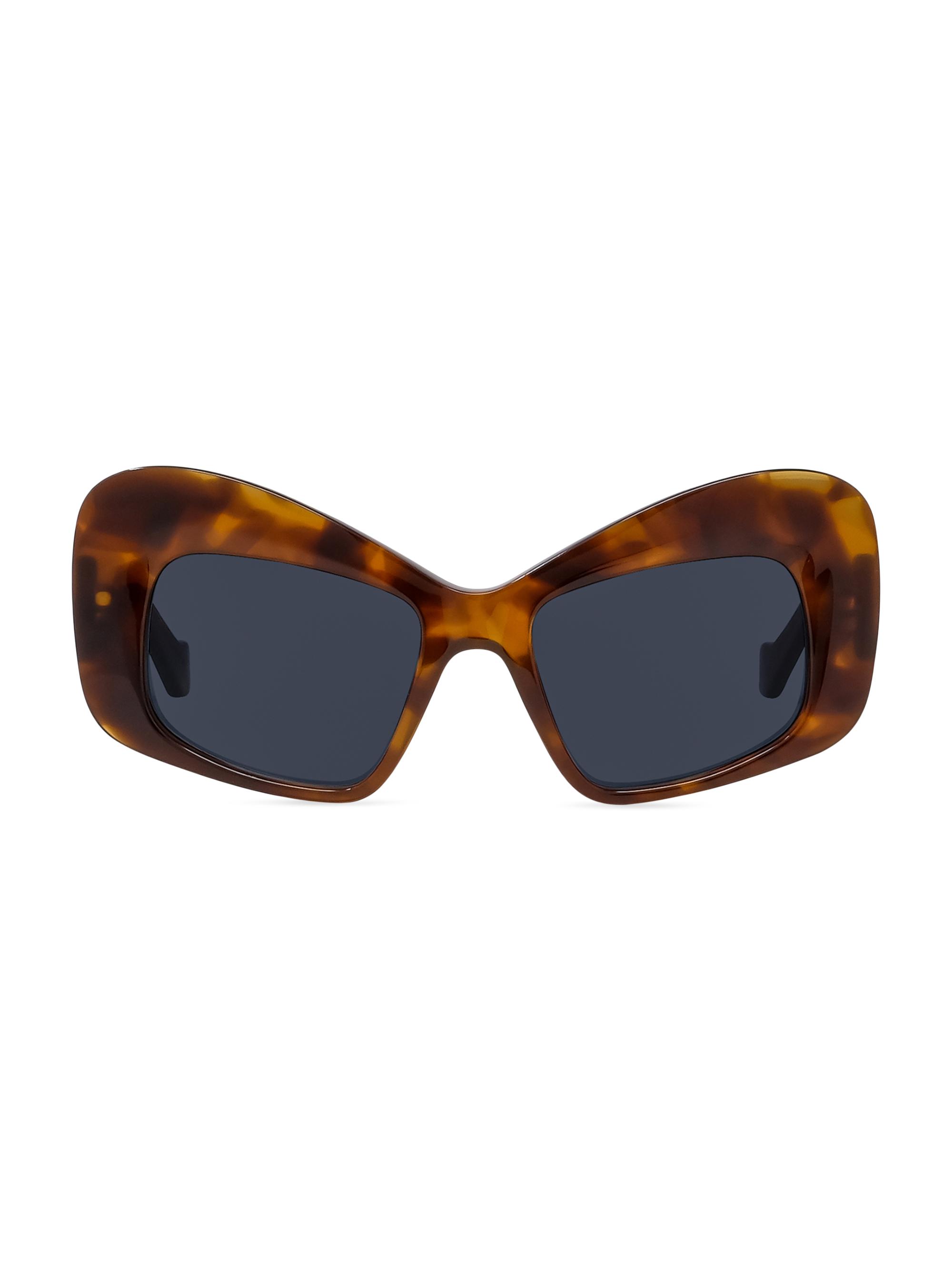 Balenciaga Dynasty 53MM Rectangular Sunglasses | Saks Fifth Avenue